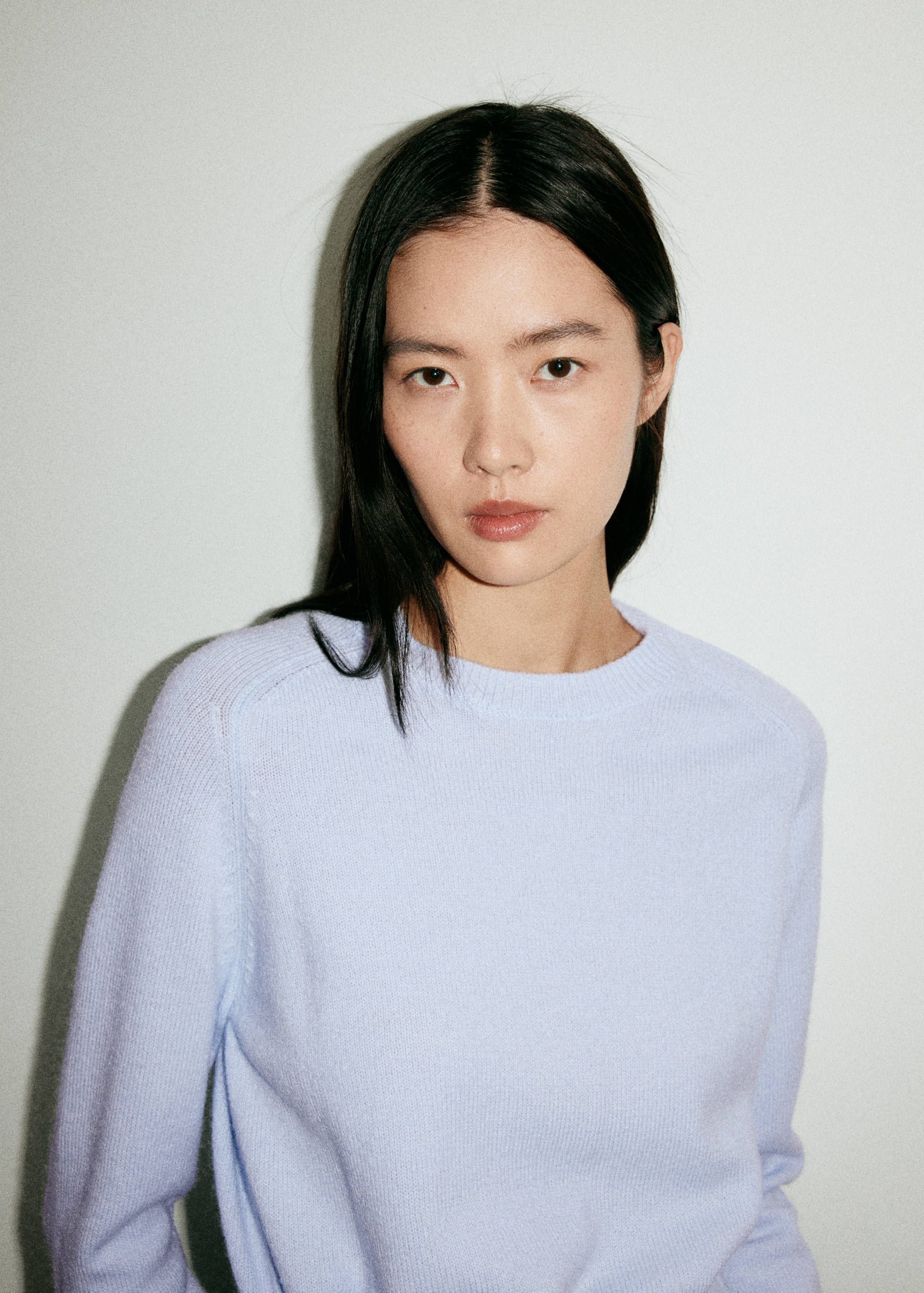Knit jersey with buckle belt - Details of the article 1