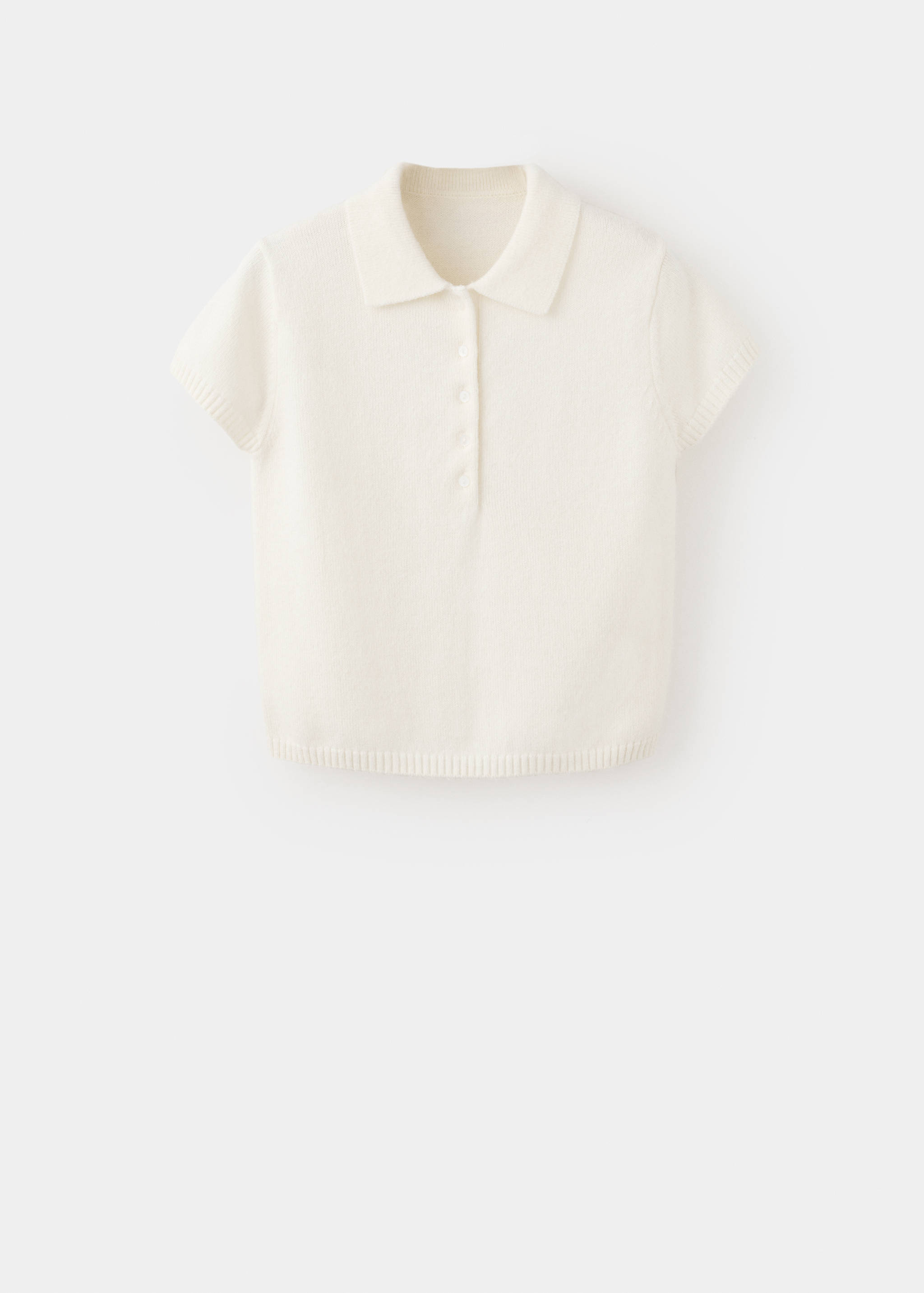 Pull-over maille col polo - Article sans modèle