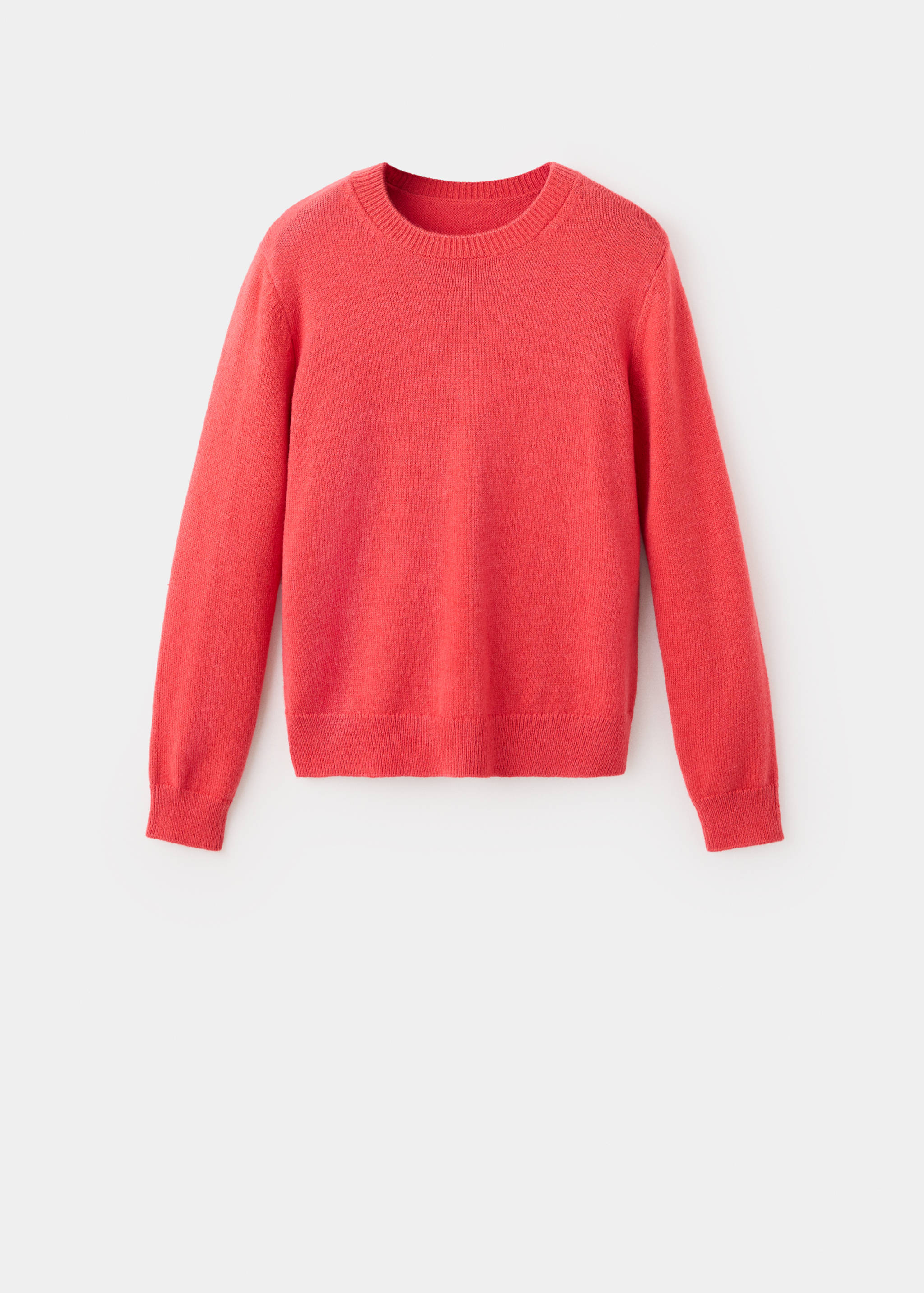 Round-neck knitted sweater - Article without model