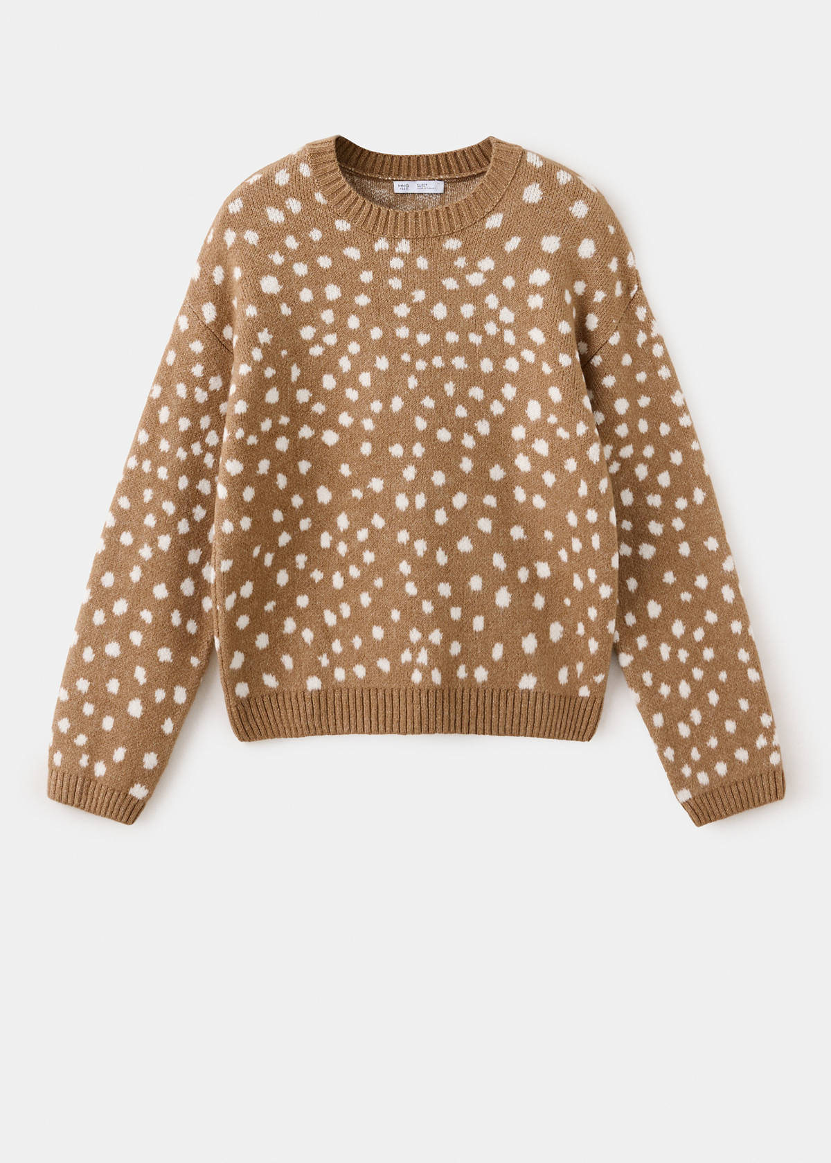 Animal print sweater — Medium Brown