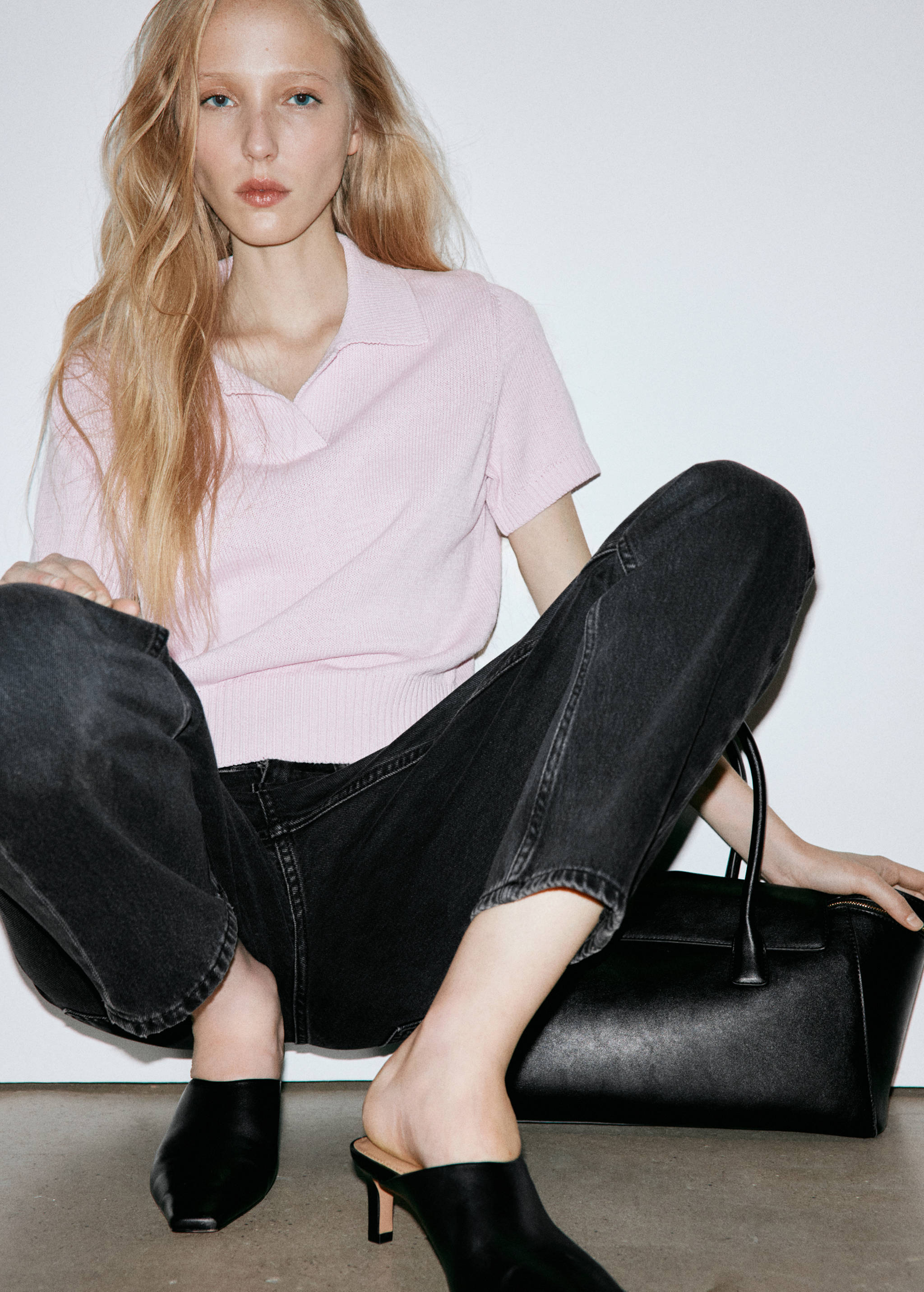Straight-leg jeans with a regular waist - تفاصيل المنتج 3