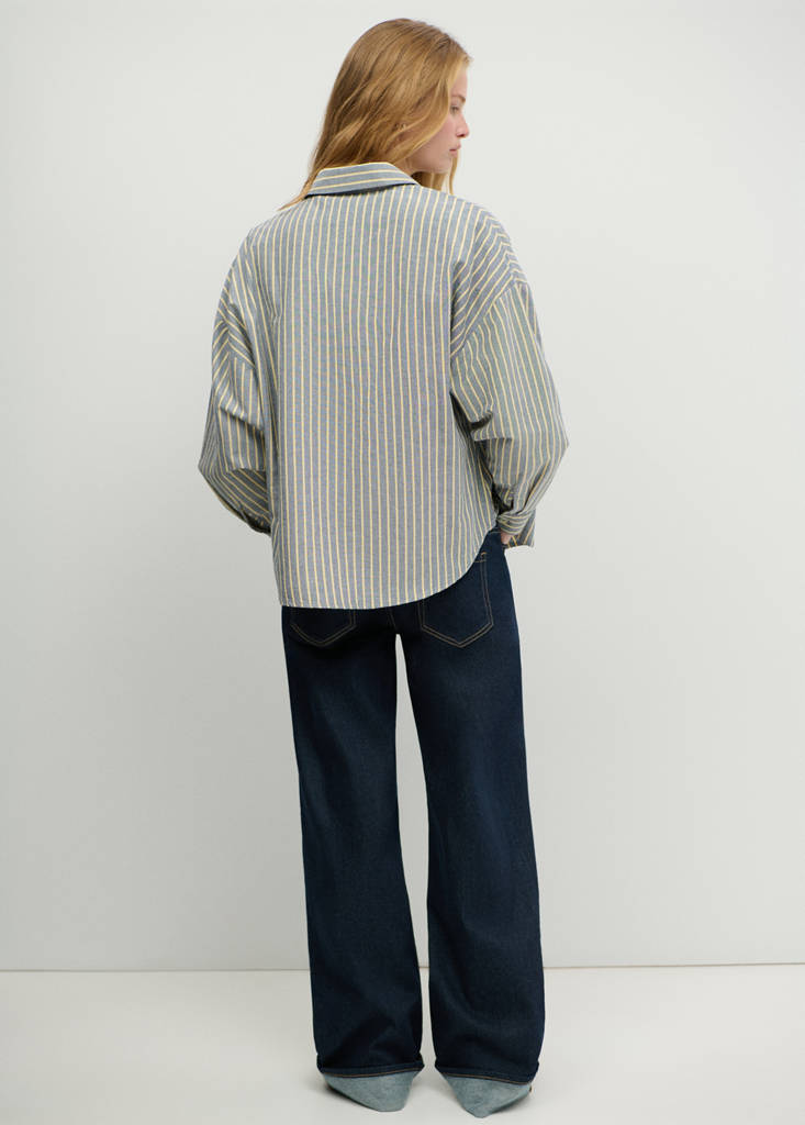 Low-rise jeans with turned-up cuffs — Open Blue