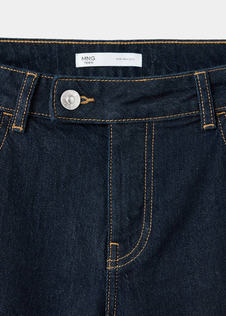 Low-rise jeans with turned-up cuffs — Open Blue