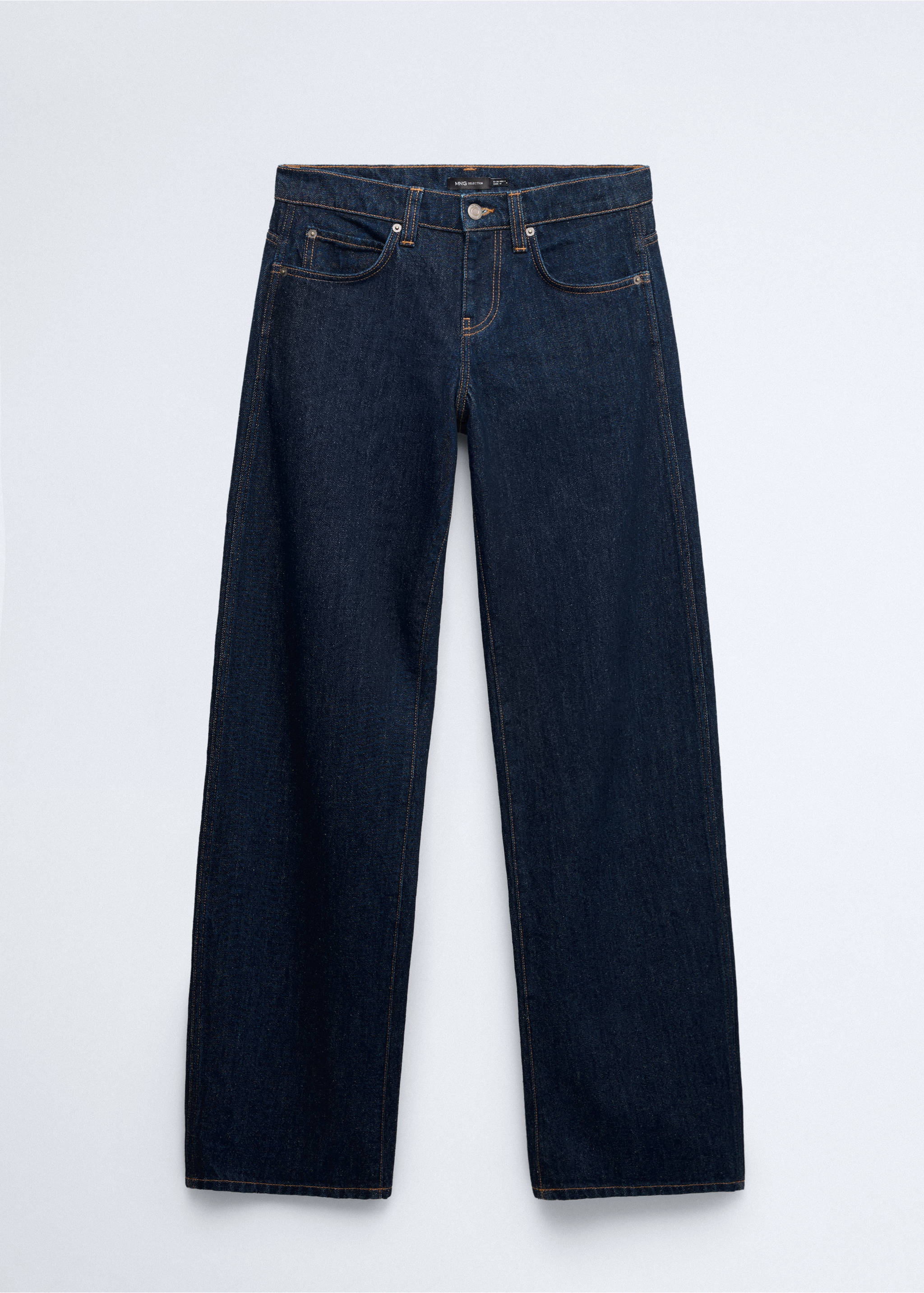Low-rise balloon jeans - Article without model, Open Blue. Ref: 37005891-00.