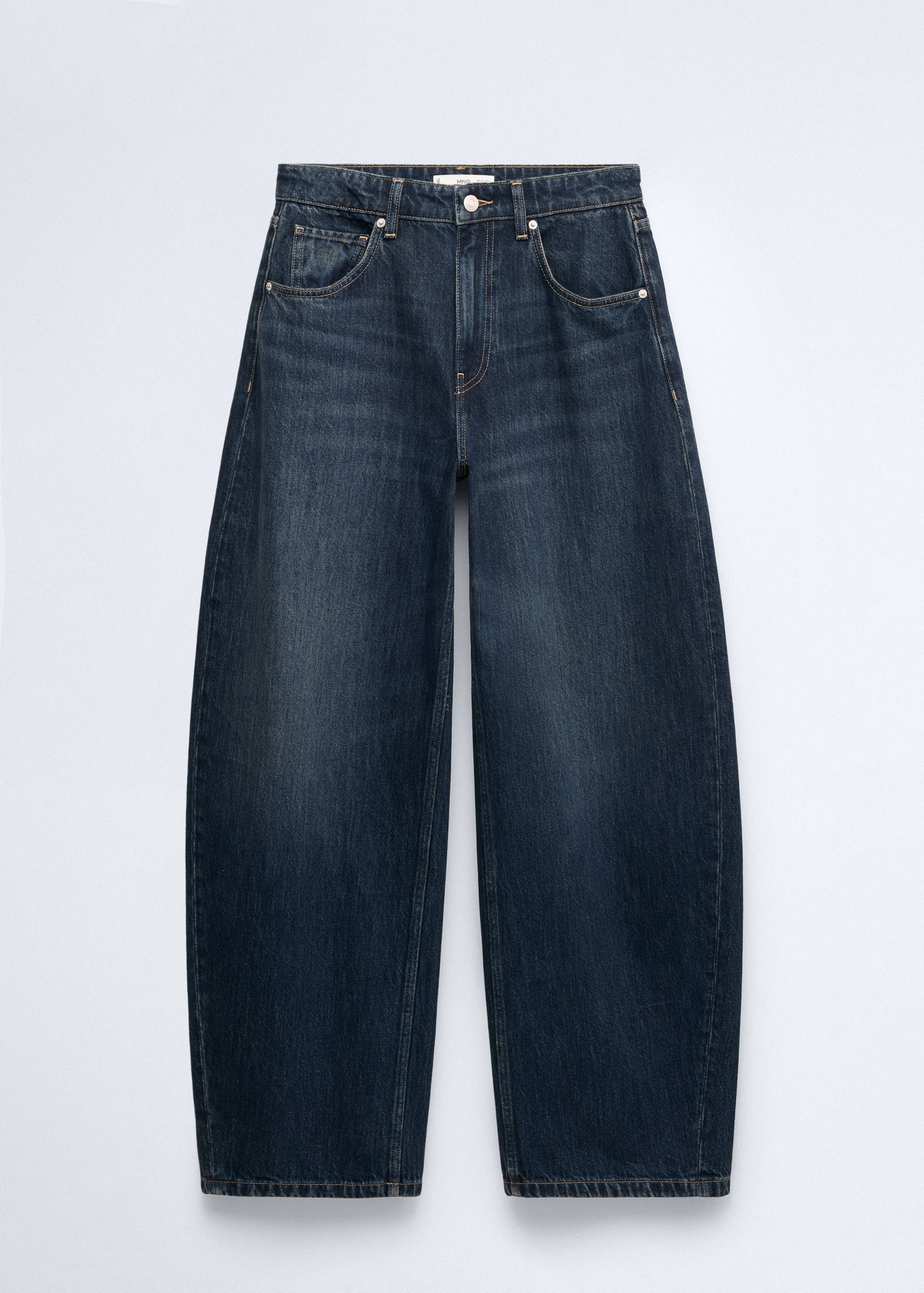 Mid-rise balloon jeans - Article without model