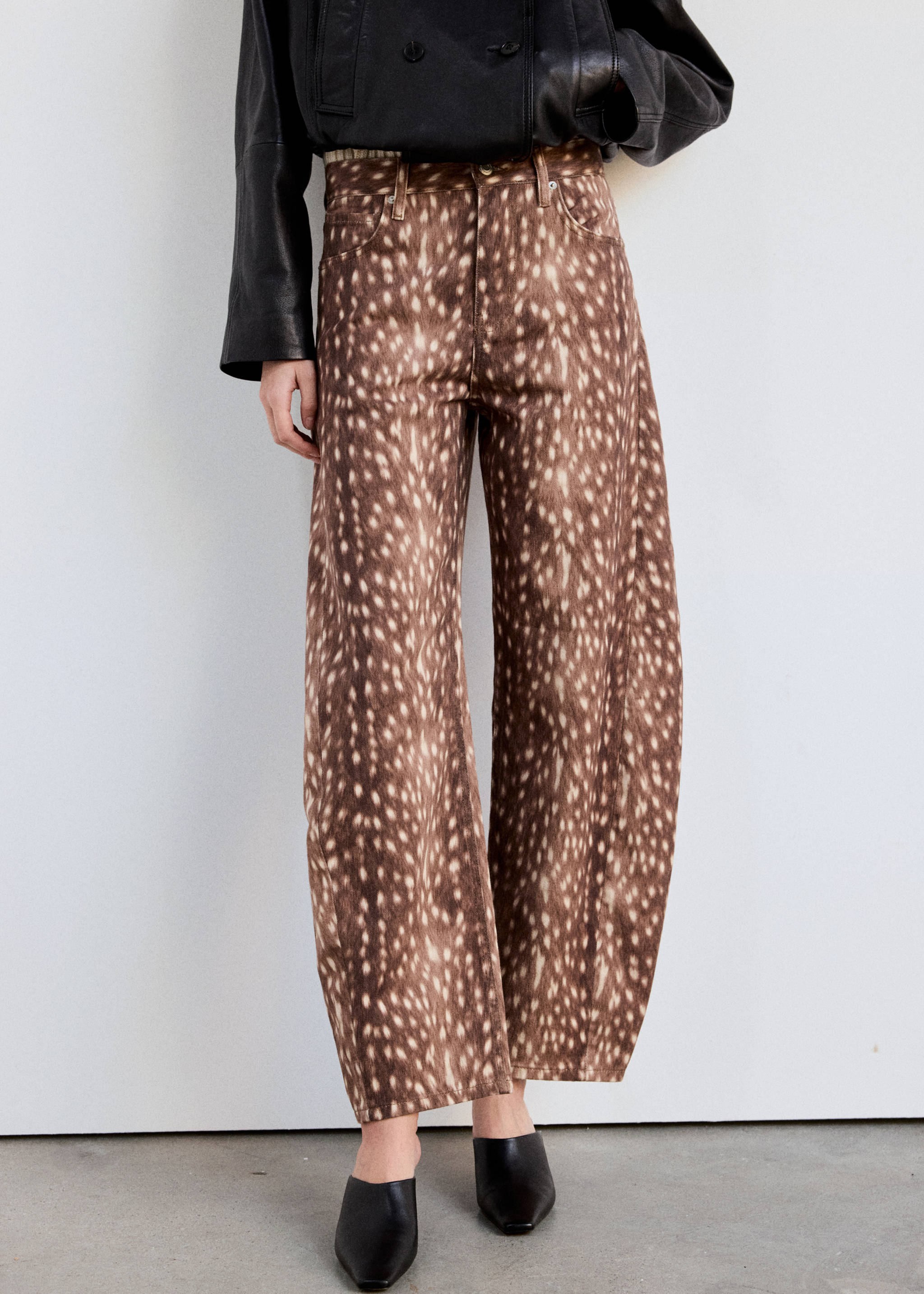 Bambi balloon jeans - Medium plane