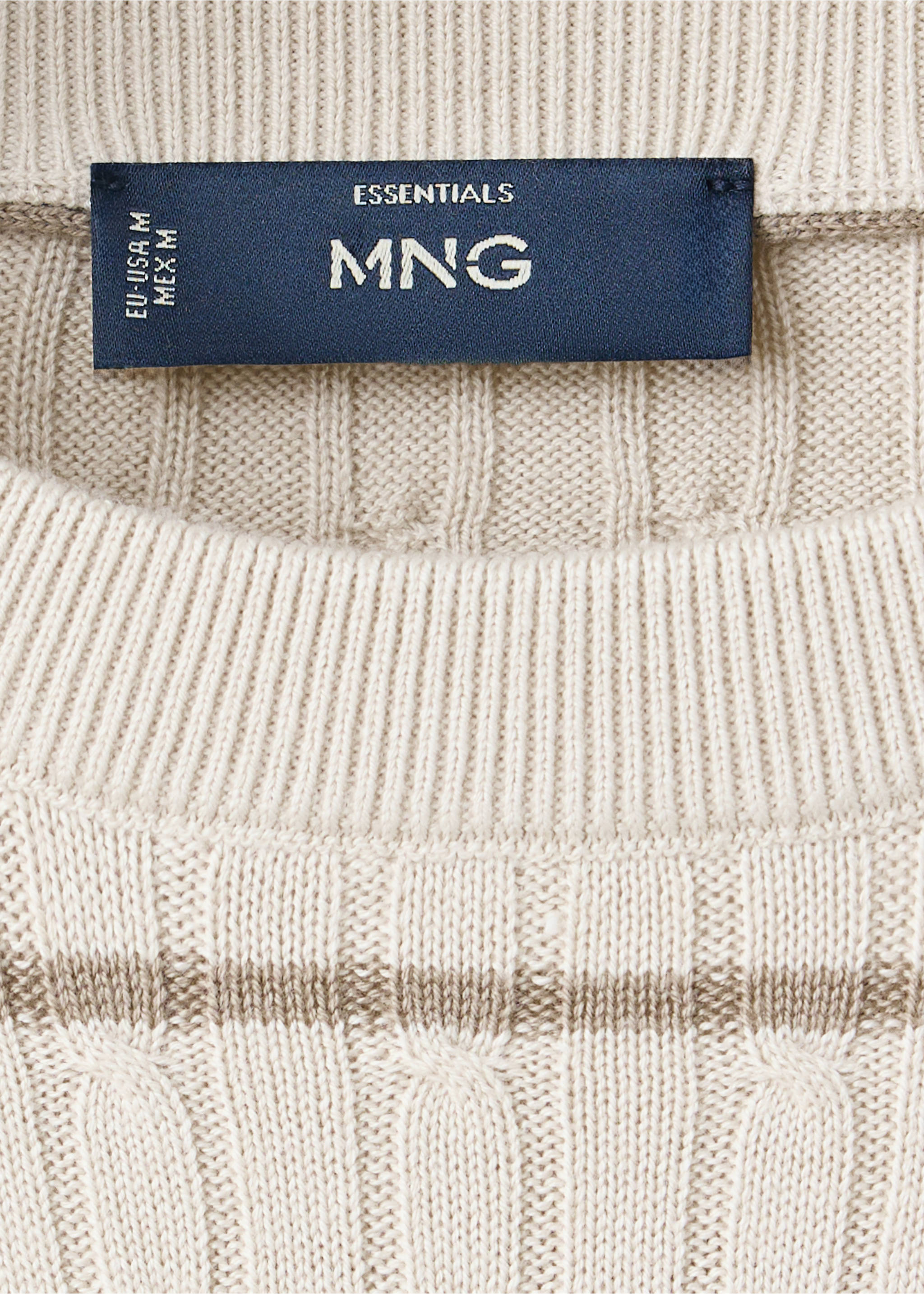 Sweater marsr - Деталь изделия 8, Пастельный светло-серый. Ref: 37005983-00.