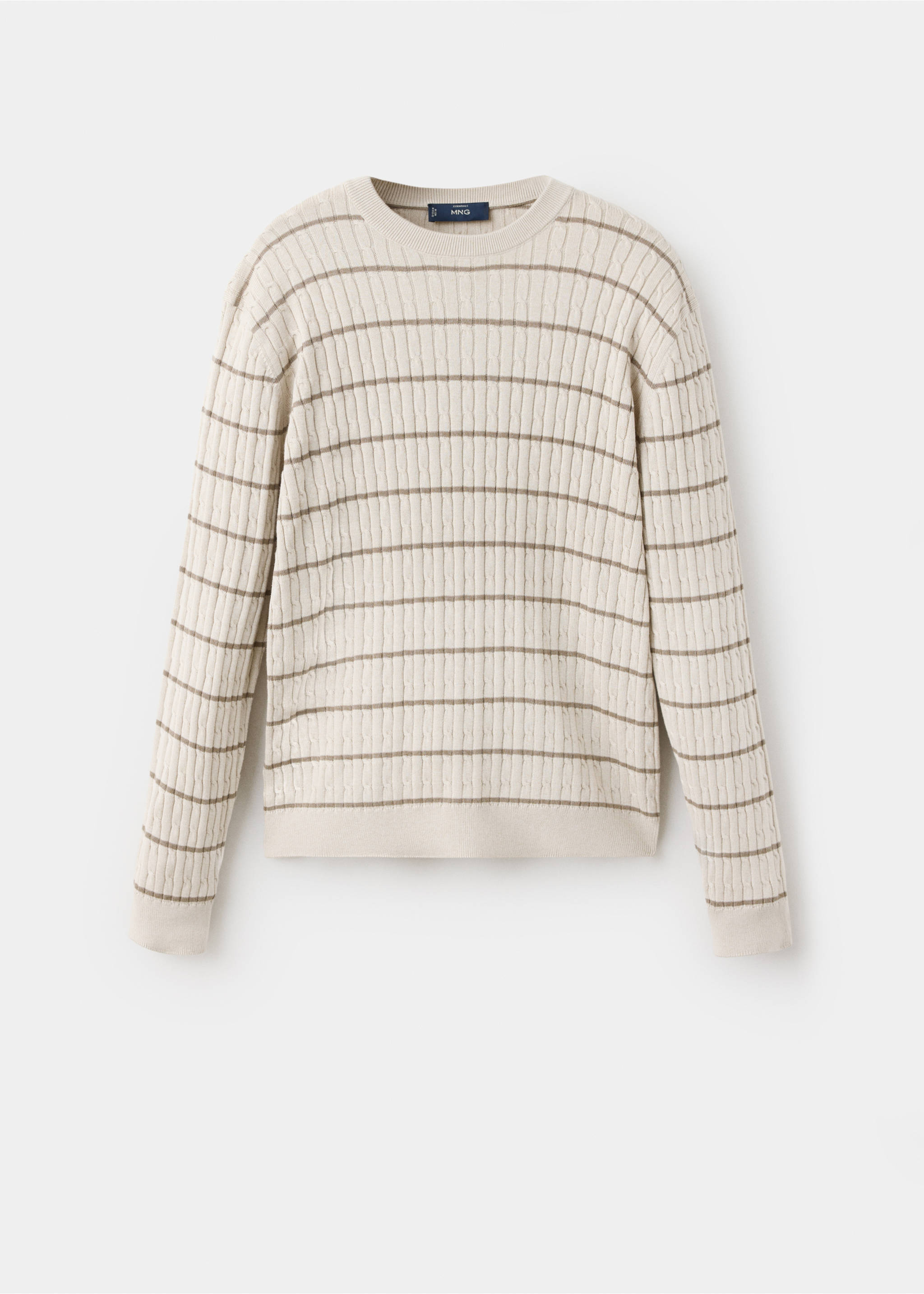 Sweater marsr - Изделие без модели, Пастельный светло-серый. Ref: 37005983-00.