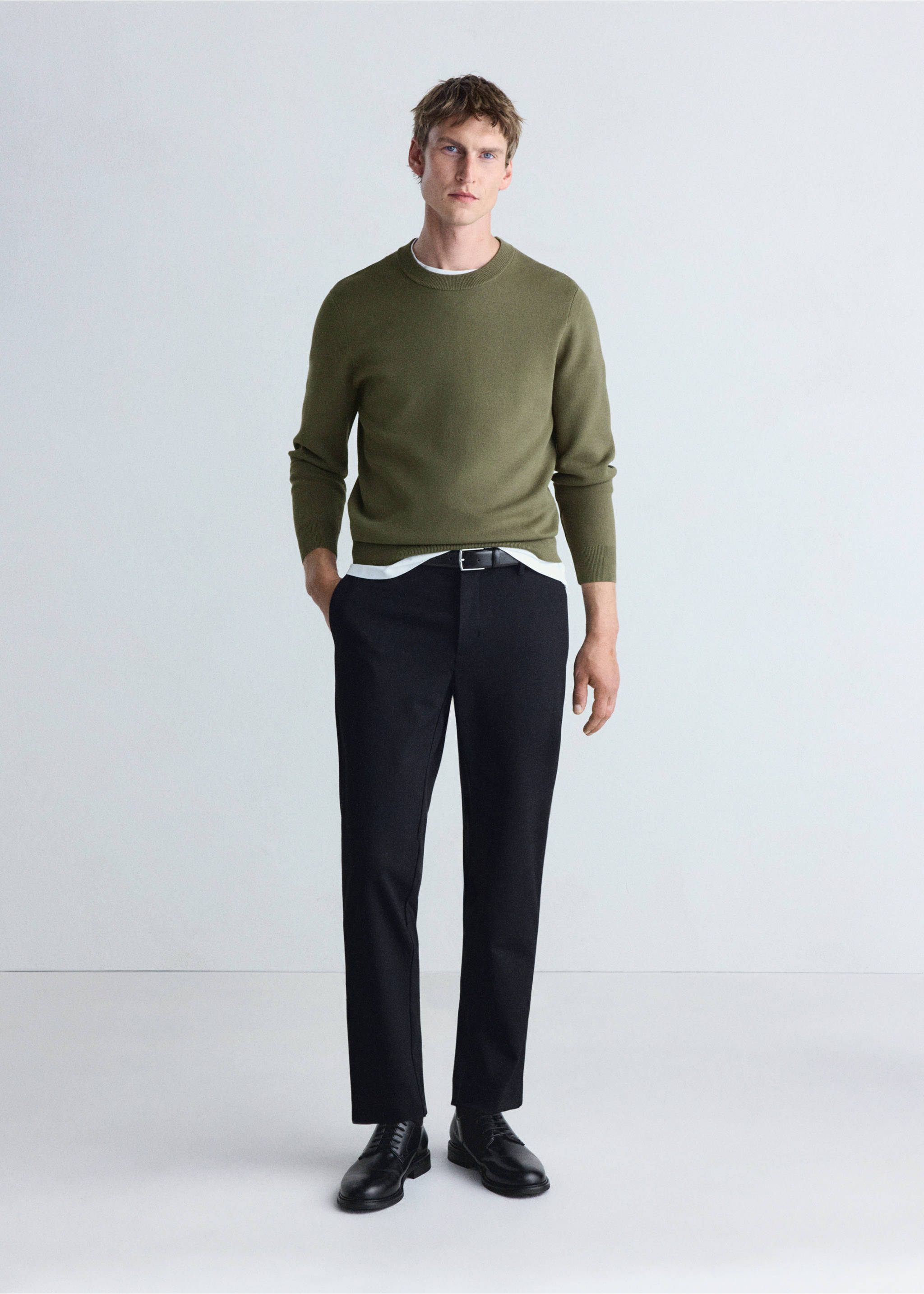 Sweater luxus - Общий план, Хаки. Ref: 37005984-00.