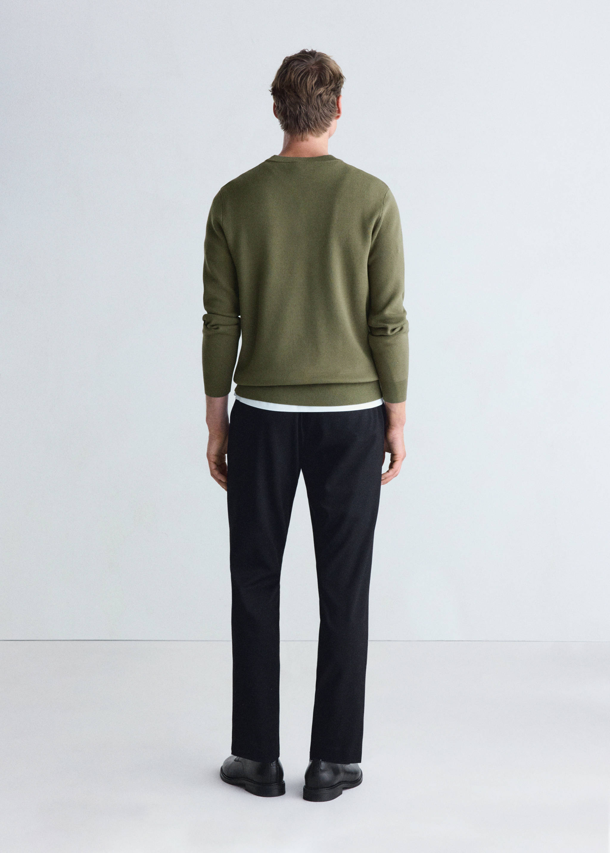 Sweater luxus - Обратная сторона изделия