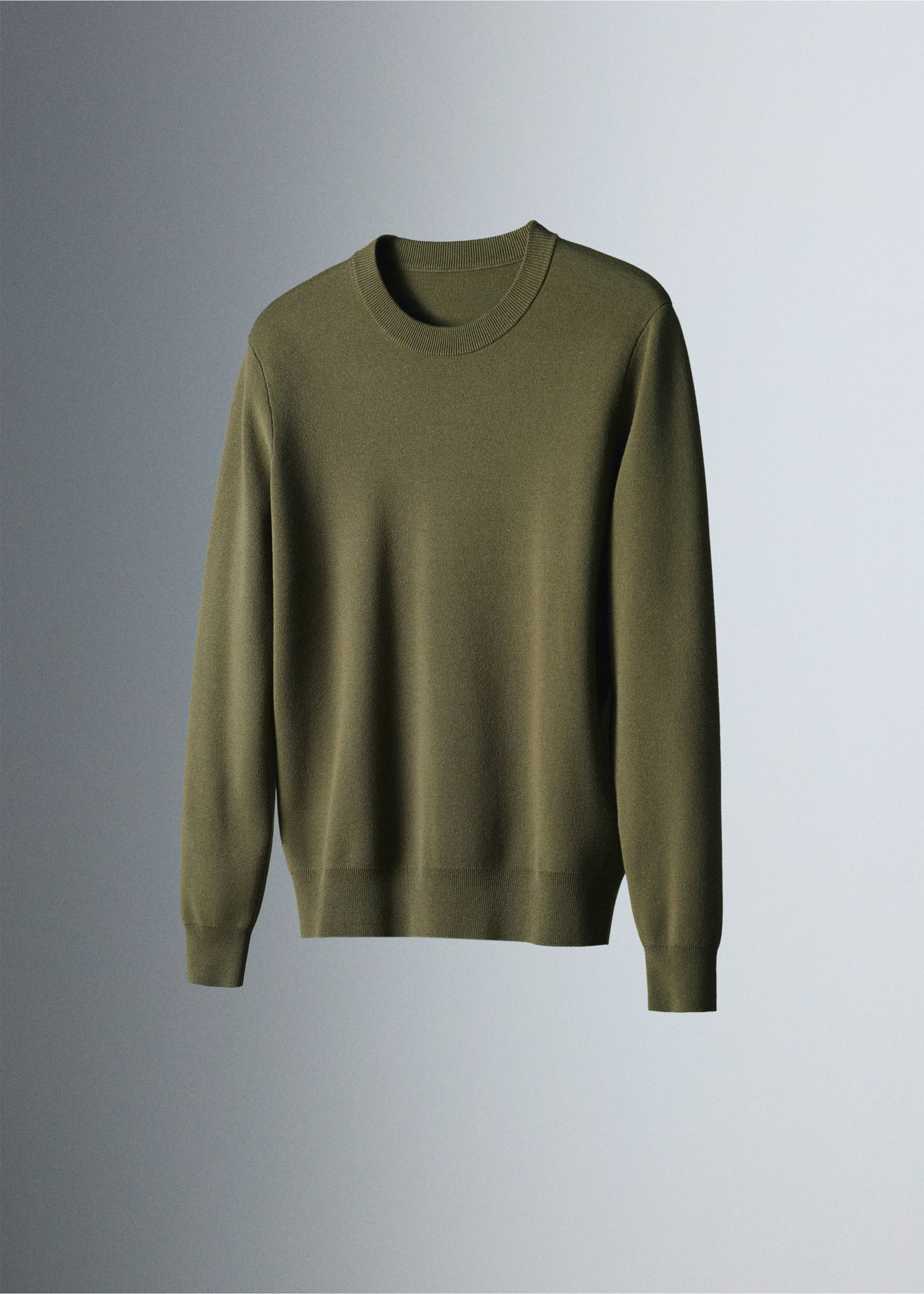 Comfort stretch jersey - Details of the article 5, Khaki. Ref: 37005984-00.