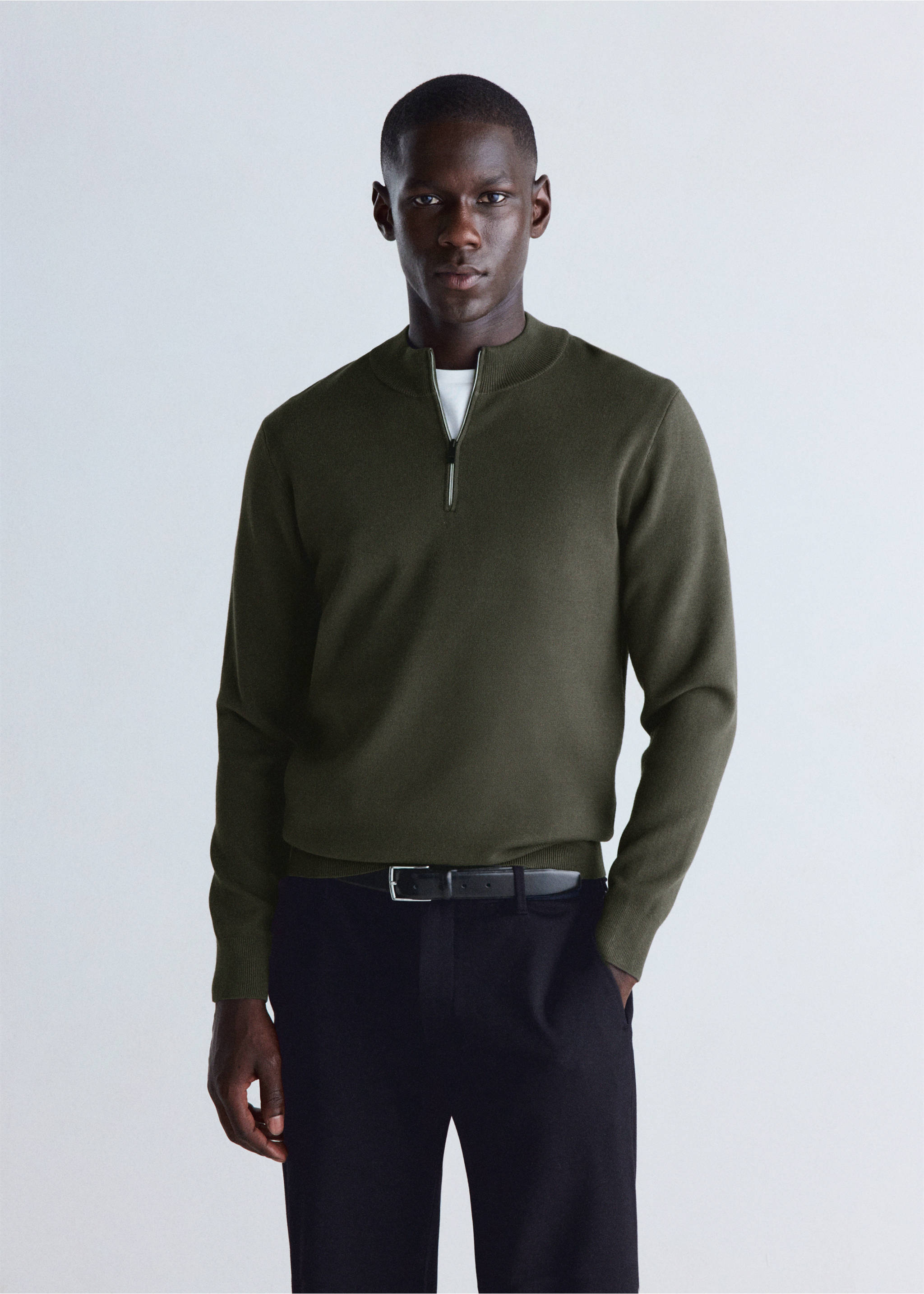 Sweater luxusp - Medium plane, Dark Green. Ref: 37005987-00.