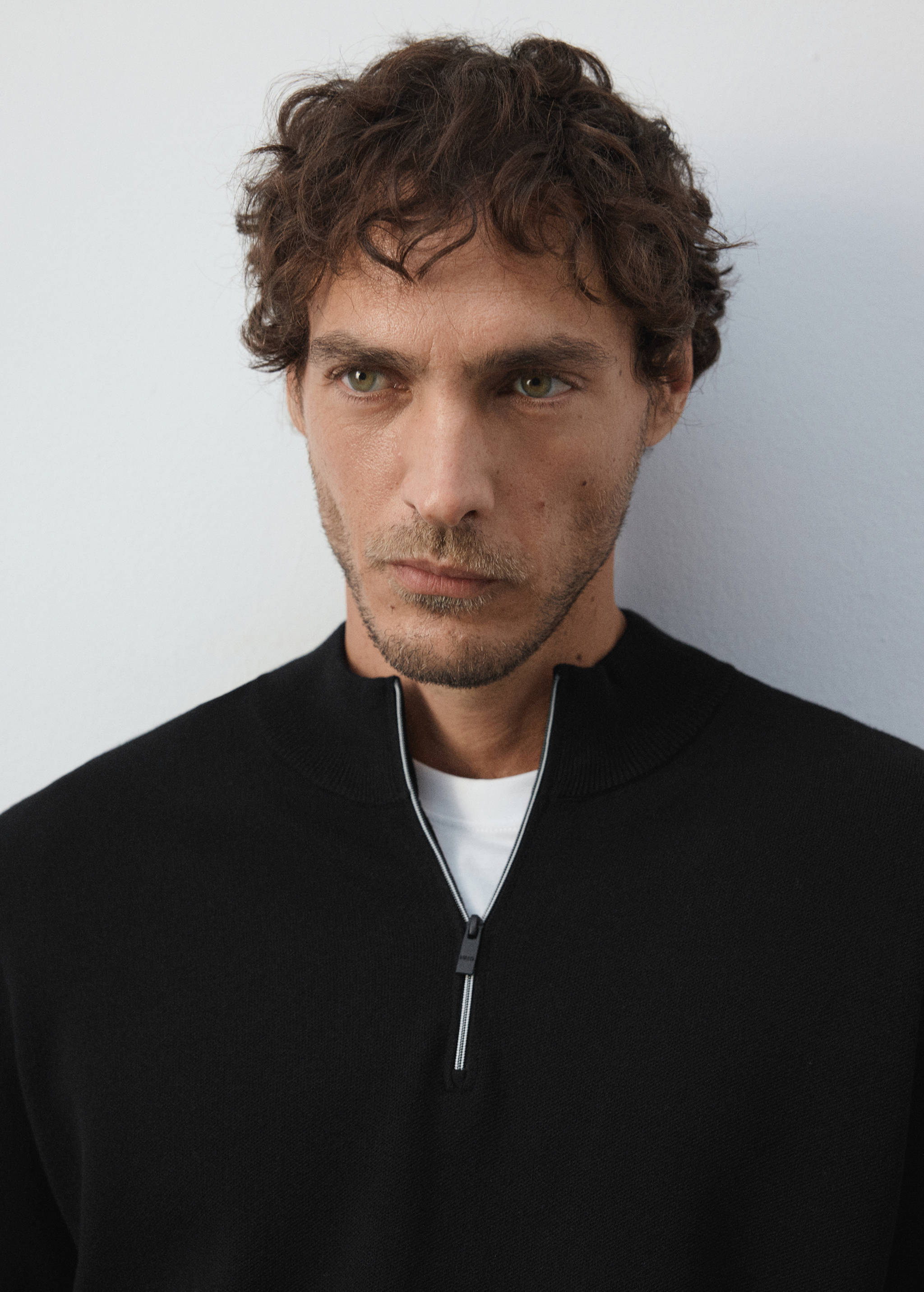 Comfort stretch zip jersey - Details of the article 1