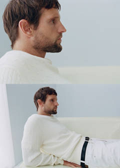 Cotton-lyocell blend cable-knit jumper — Off White 6