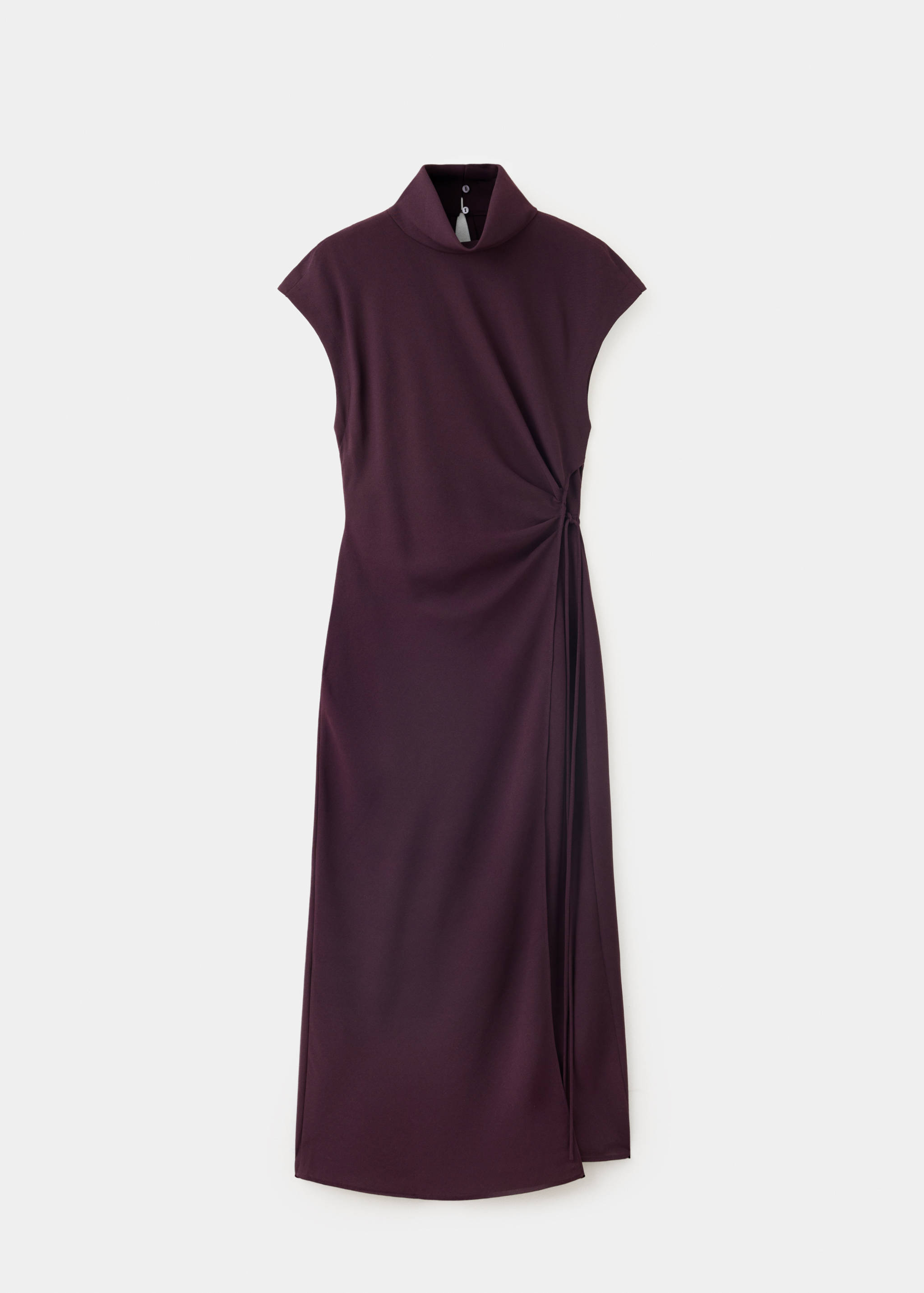 Robe col montant croisé - Article sans modèle