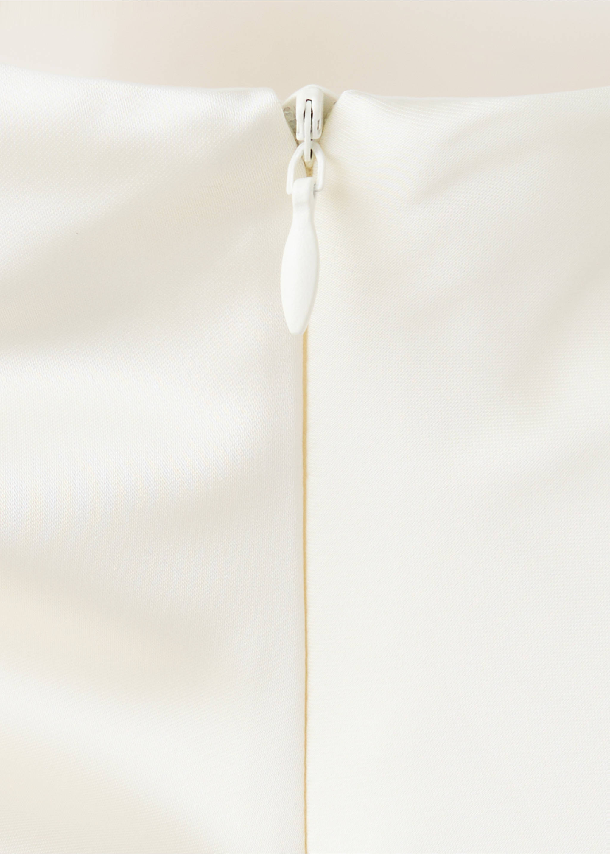 Dress nat-w - Details of the article 0, Ecru. Ref: 37006011-00.