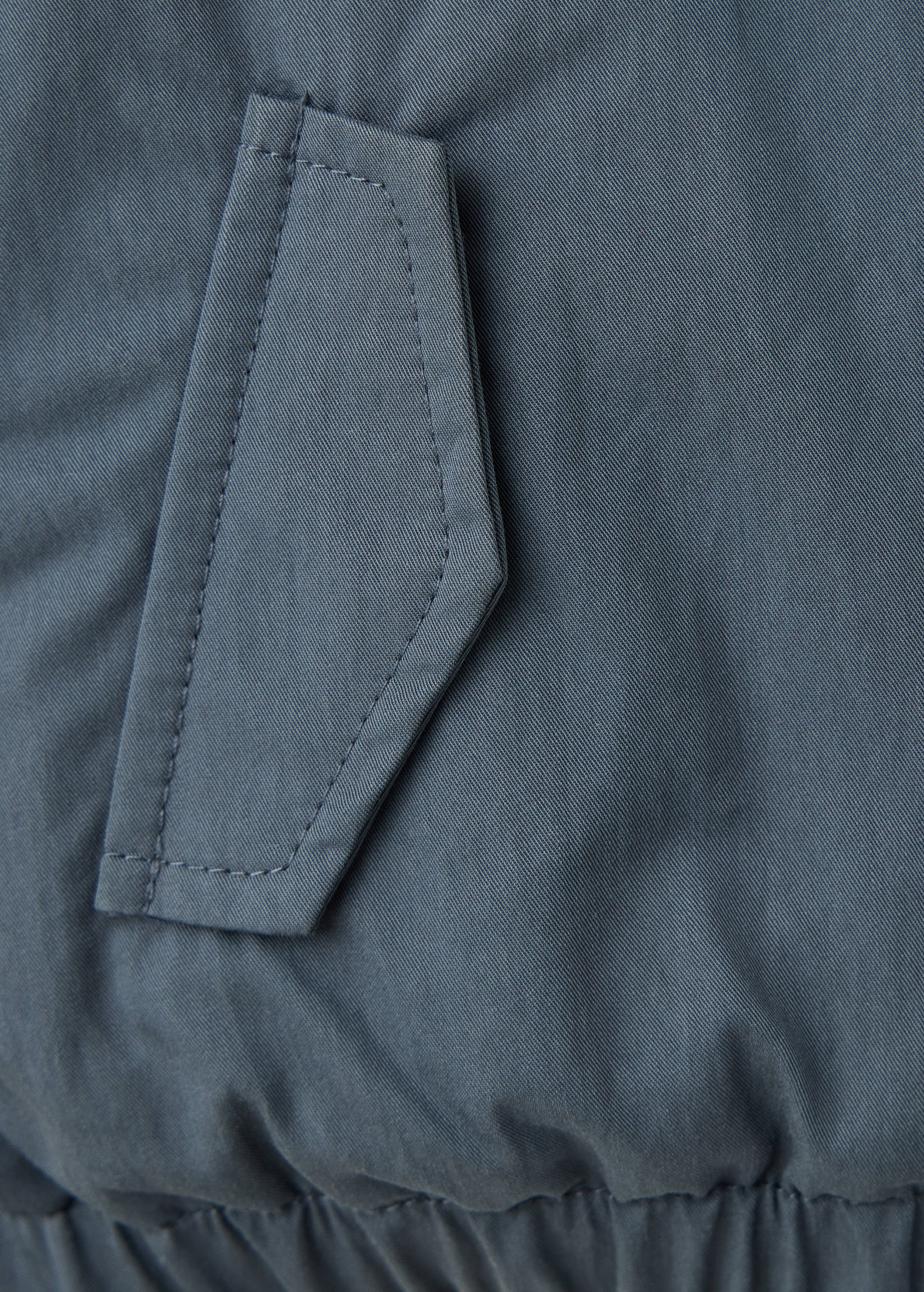 Waxed bomber jacket - Details of the article 0