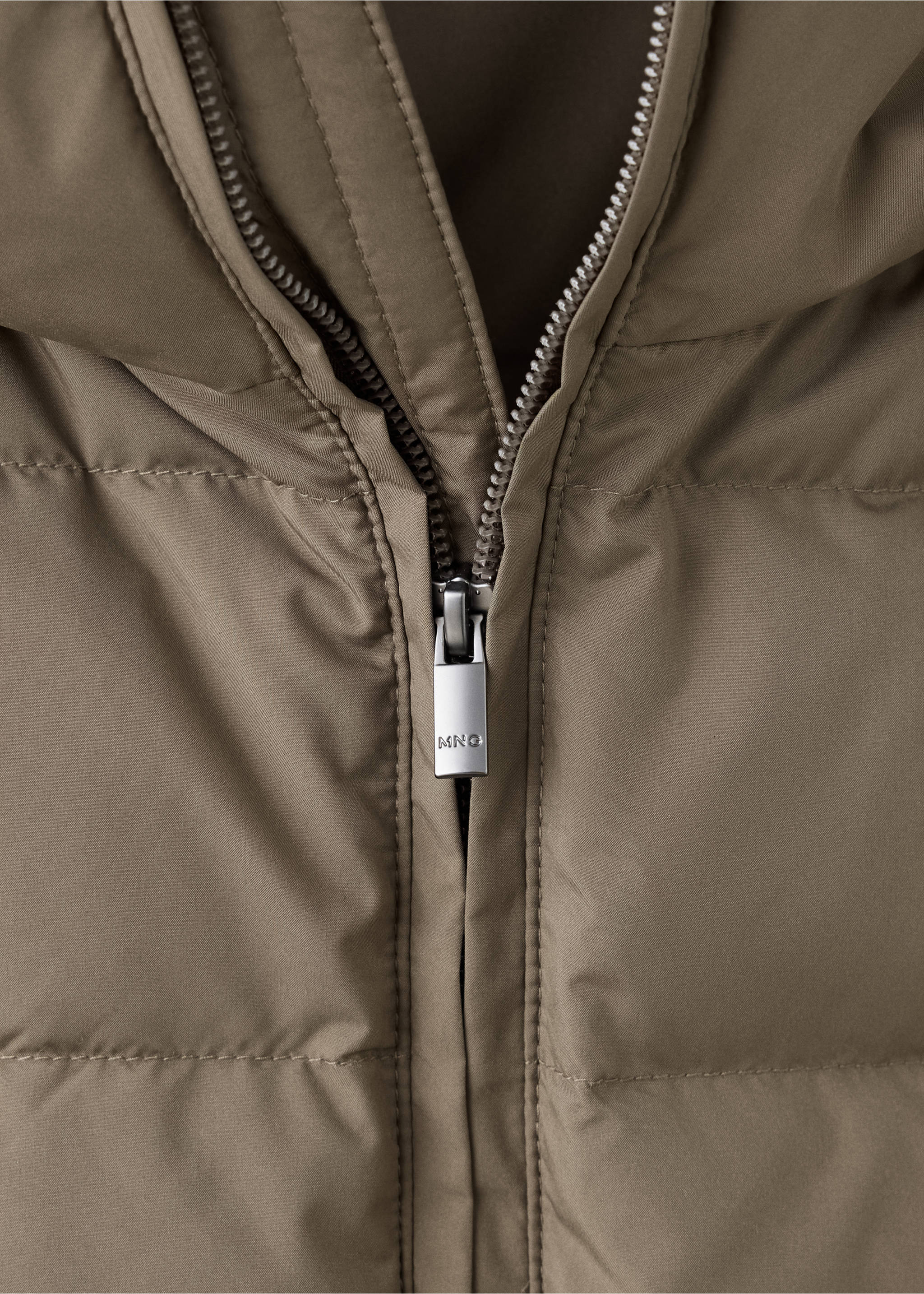 Jacket mirlo - Details of the article 8, Medium Brown. Ref: 37006324-00.