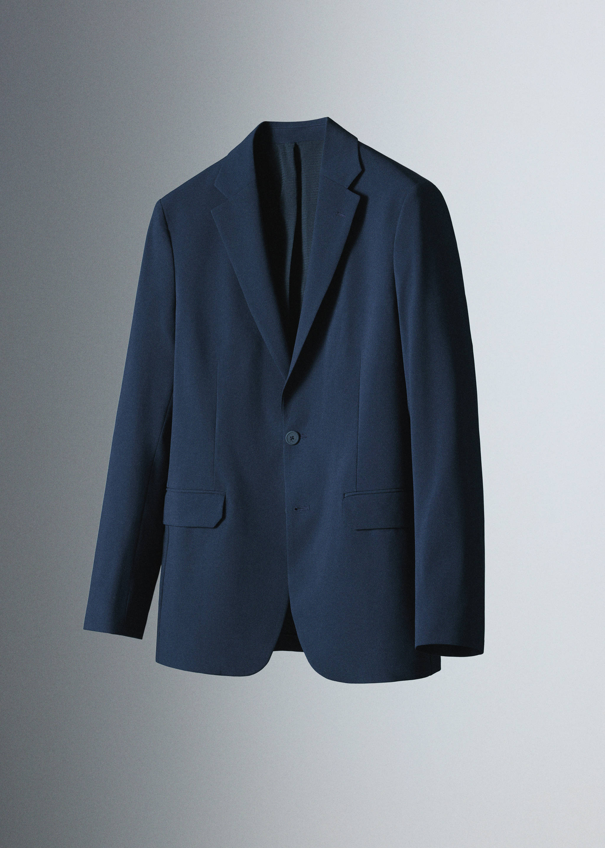 Veste thermorégulatrice slim-fit - Détail de l'article 5, Bleu. Ref: 37006327-00.