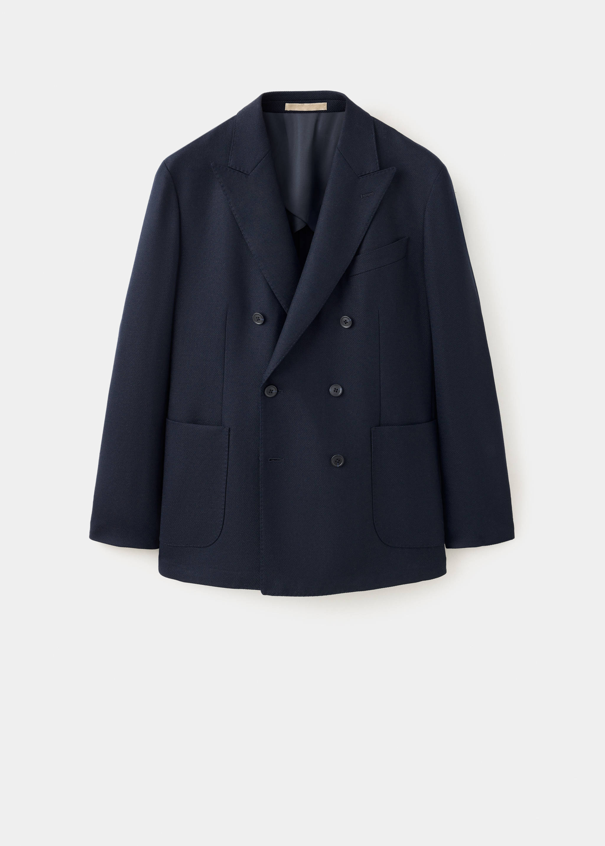 Slim fit wool blend blazer - Article without model