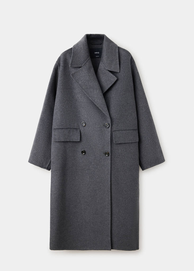 Handmade wool coat — Dark Heather Grey