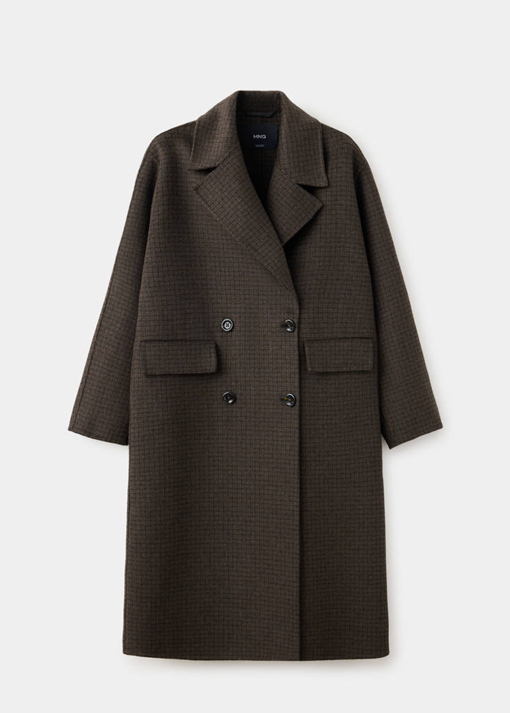Handmade wool coat — Chocolate