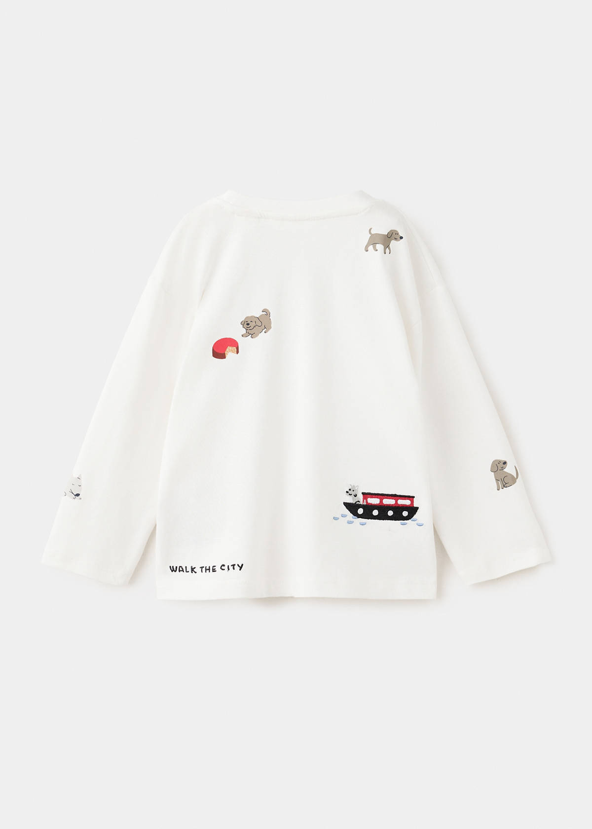 Embroidered cotton shirt — Off White