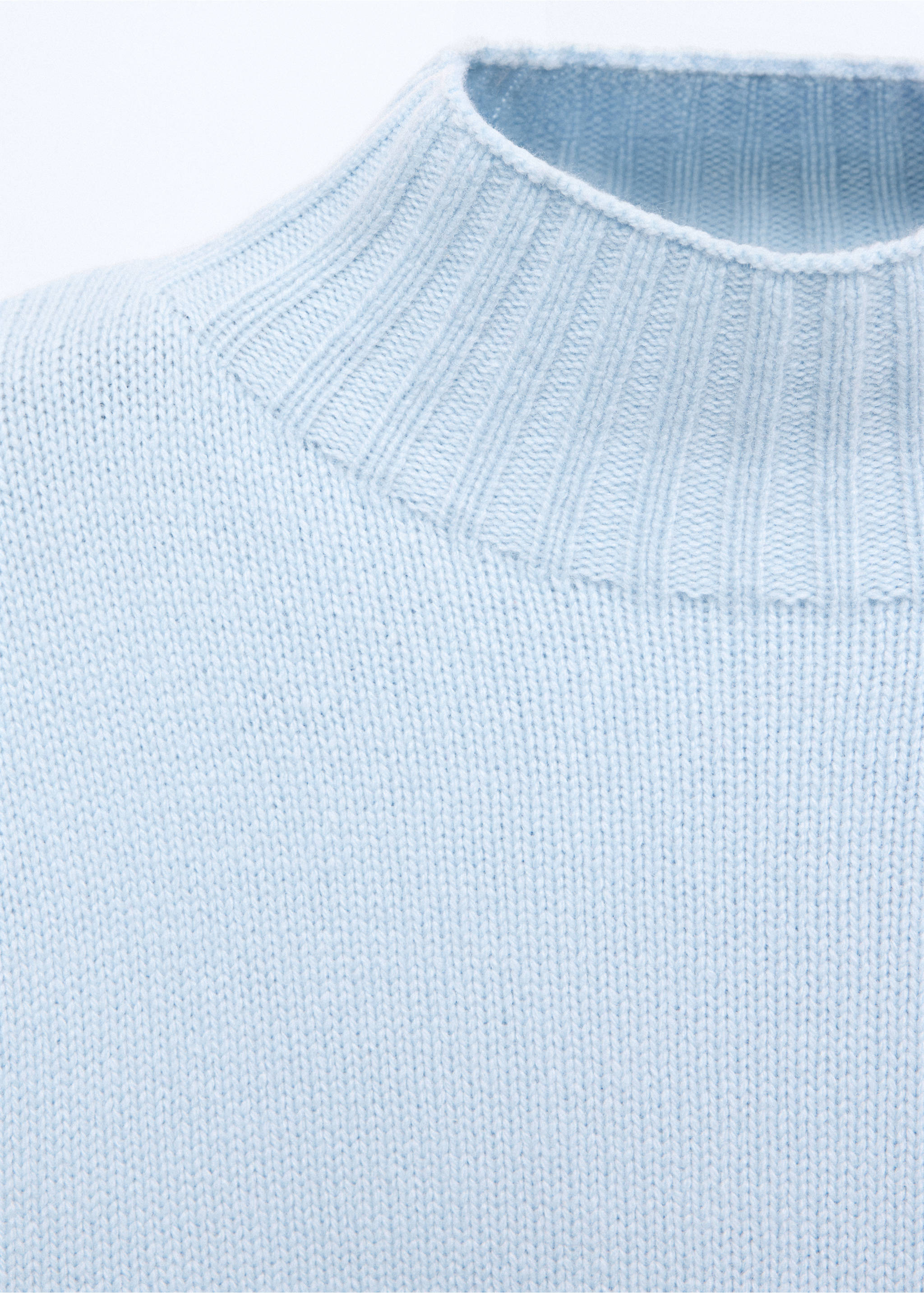 Sweater grisur - Details of the article 8, Sky Blue. Ref: 37006339-00.