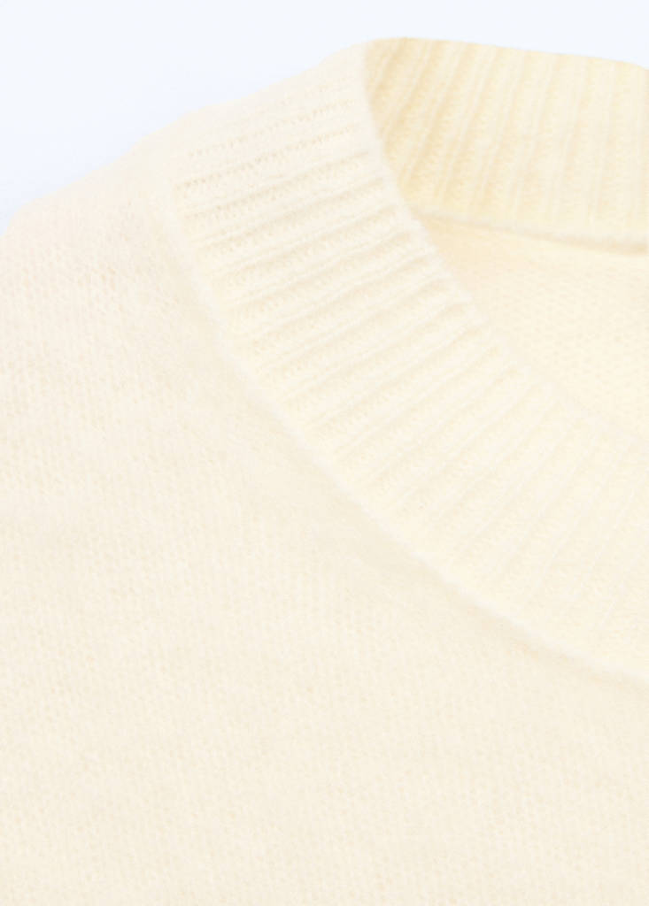 100% wool short-sleeved sweater - thumbnail 5