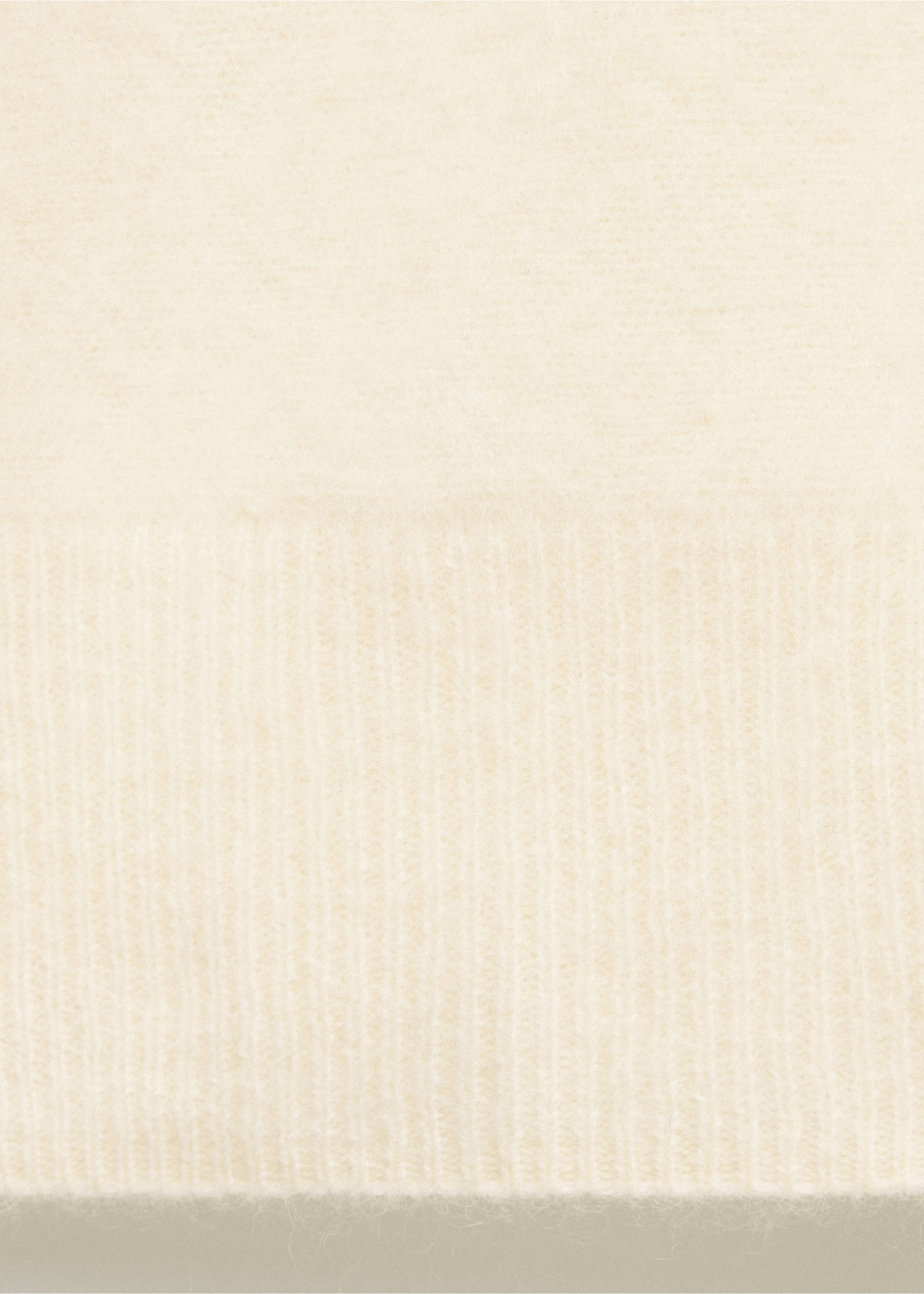 Jersey 100% lana cuello polo - Detalle del artículo 0, Amarillo pastel. Ref: 37006342-00.