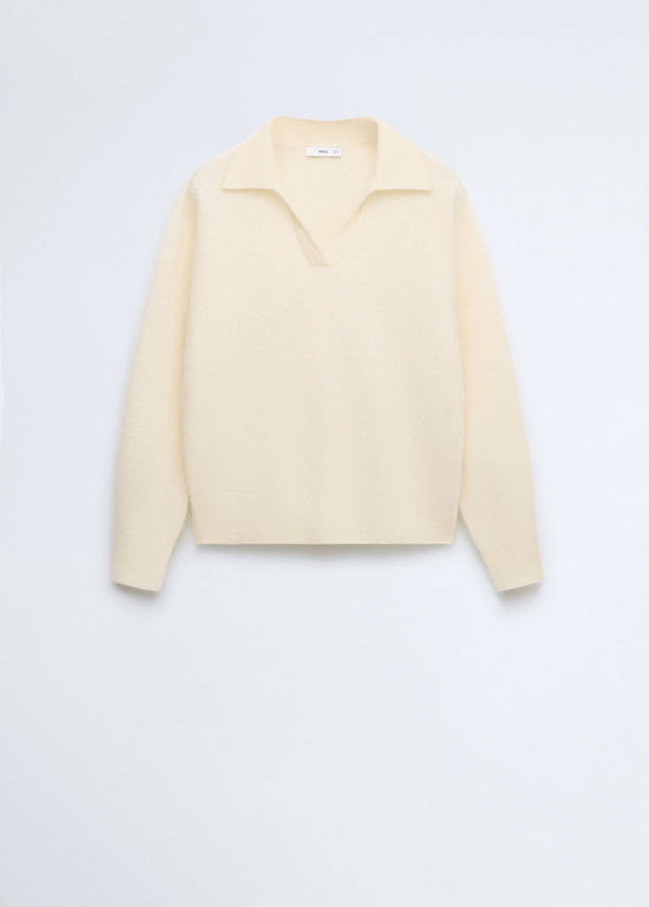 100% wool polo-neck sweater - thumbnail 4