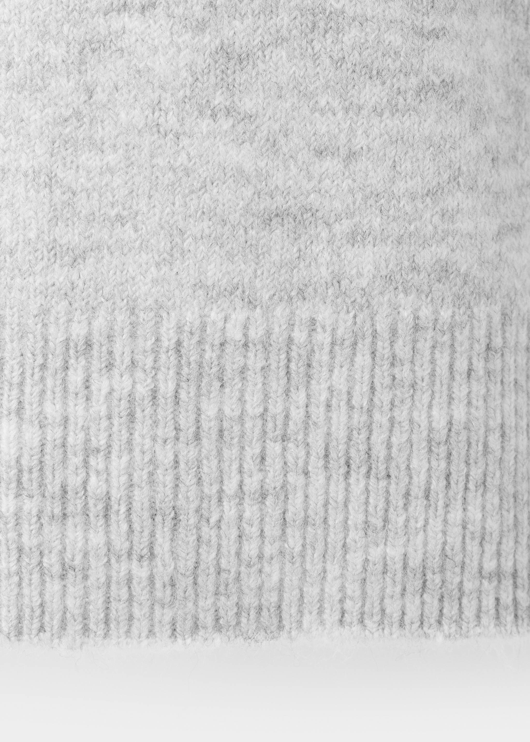 Knitted jersey with rhinestone detail - Details of the article 0