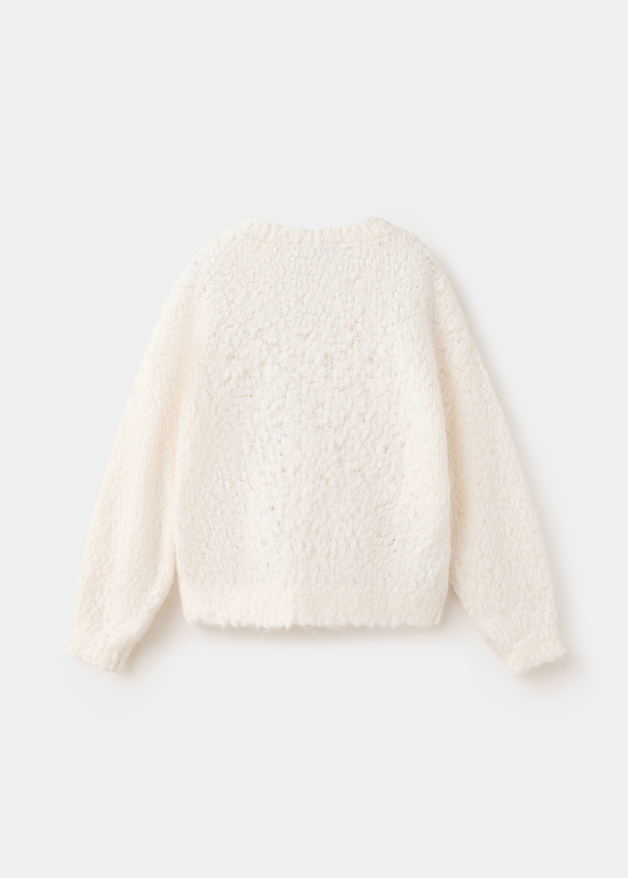 Sweater flori - Reverse of the article