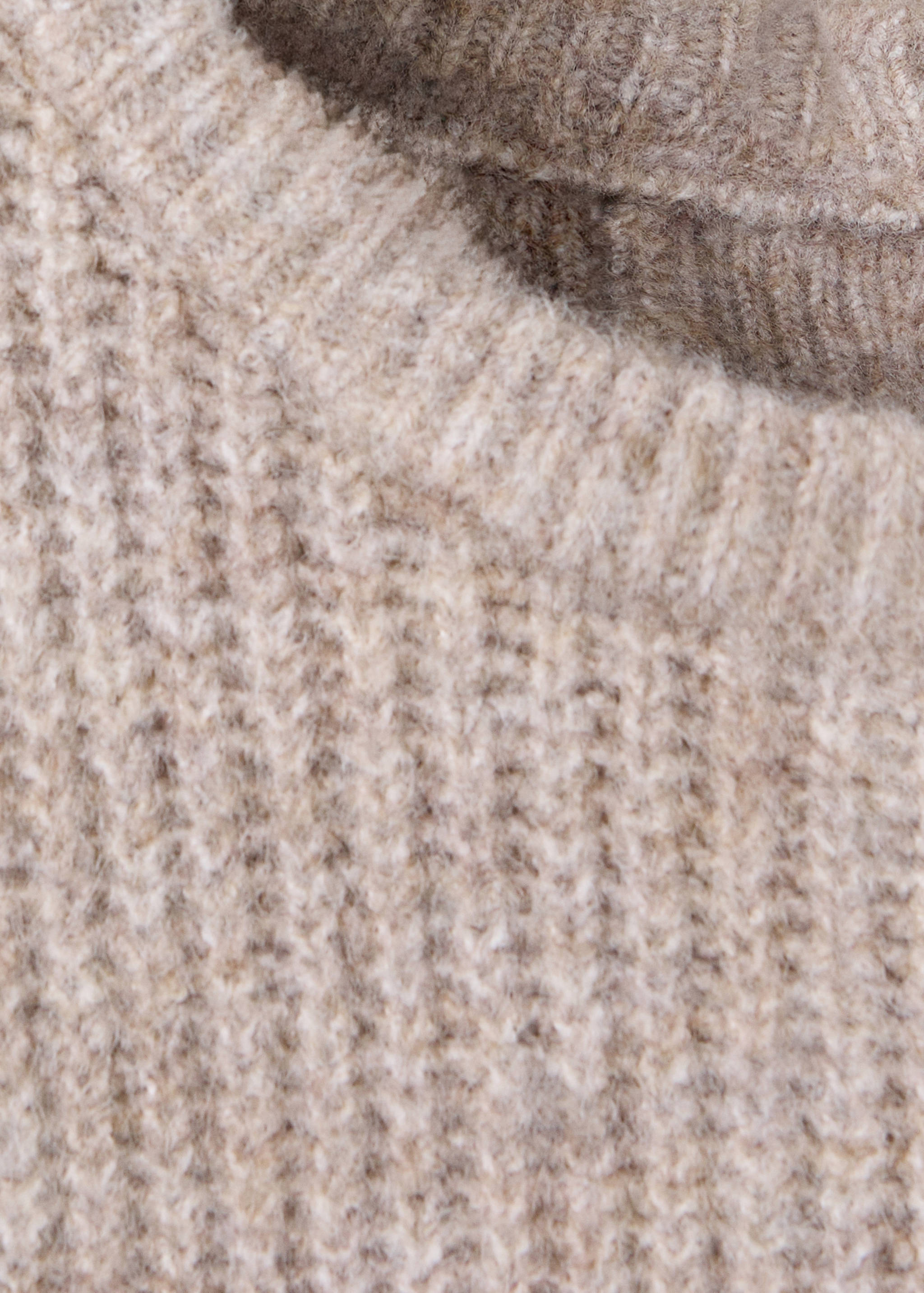 Oversized button-detail knit sweater - Details of the article 8