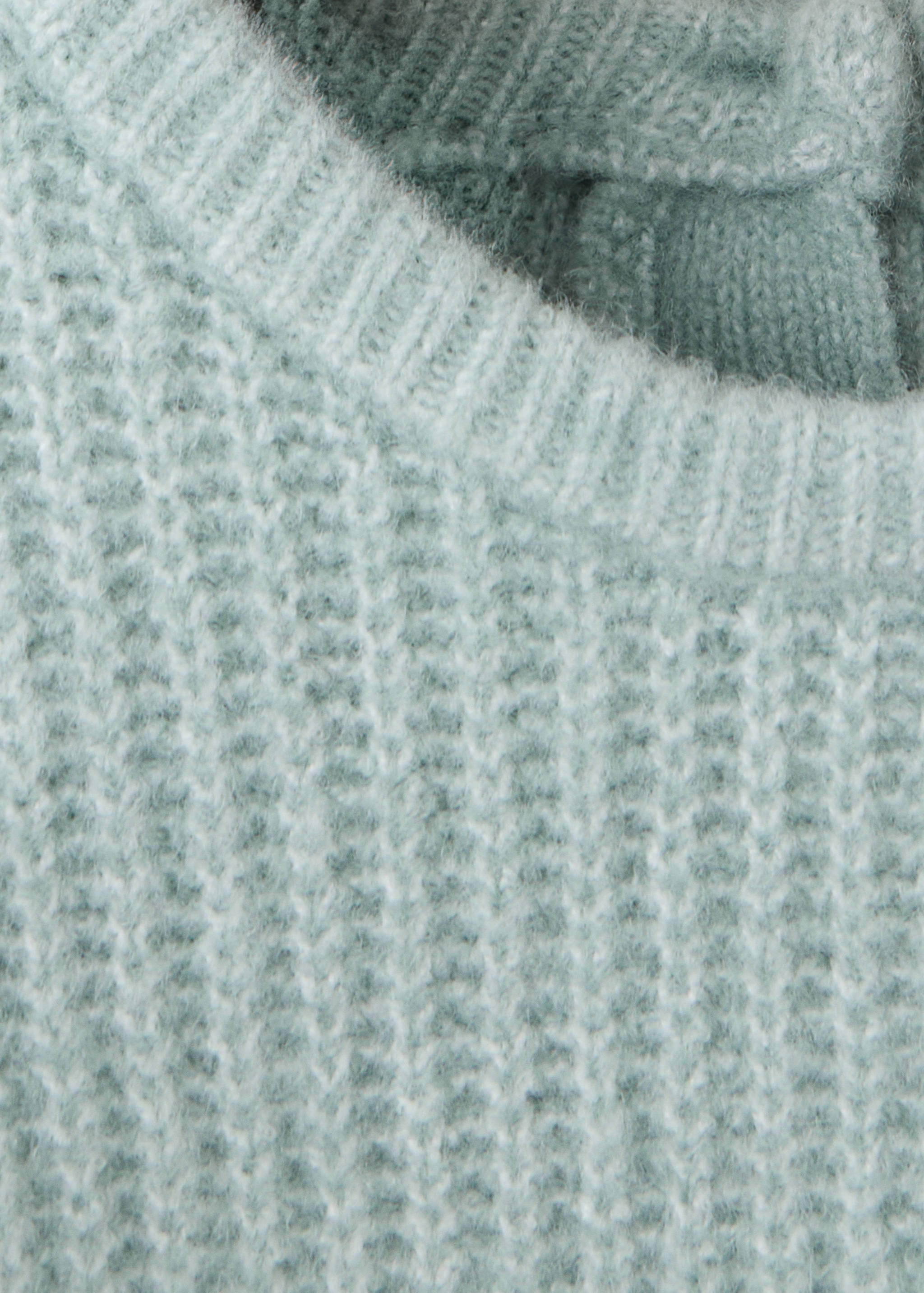 Oversized button-detail knit sweater - Details of the article 8