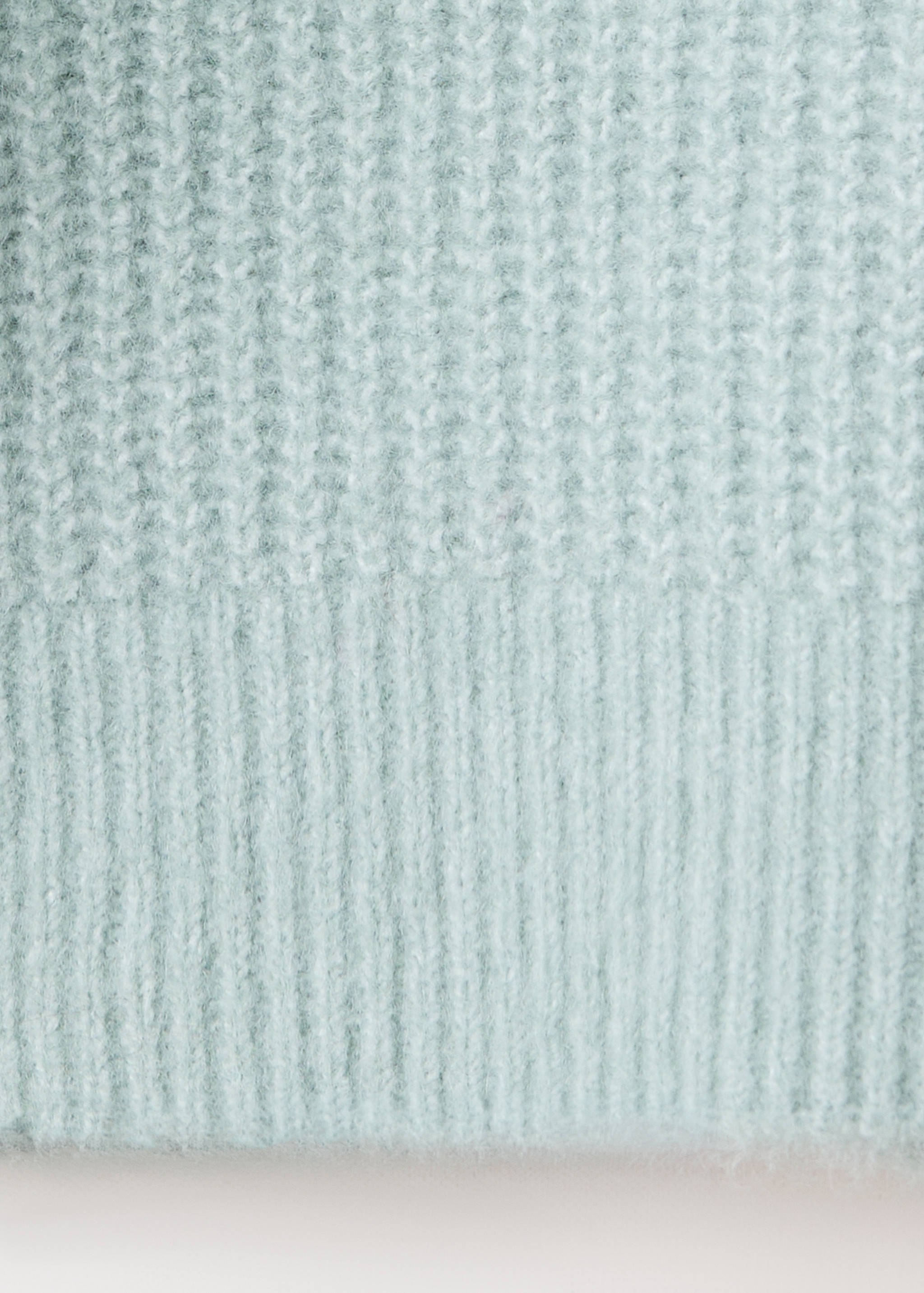 Oversized button-detail knit sweater - Details of the article 0