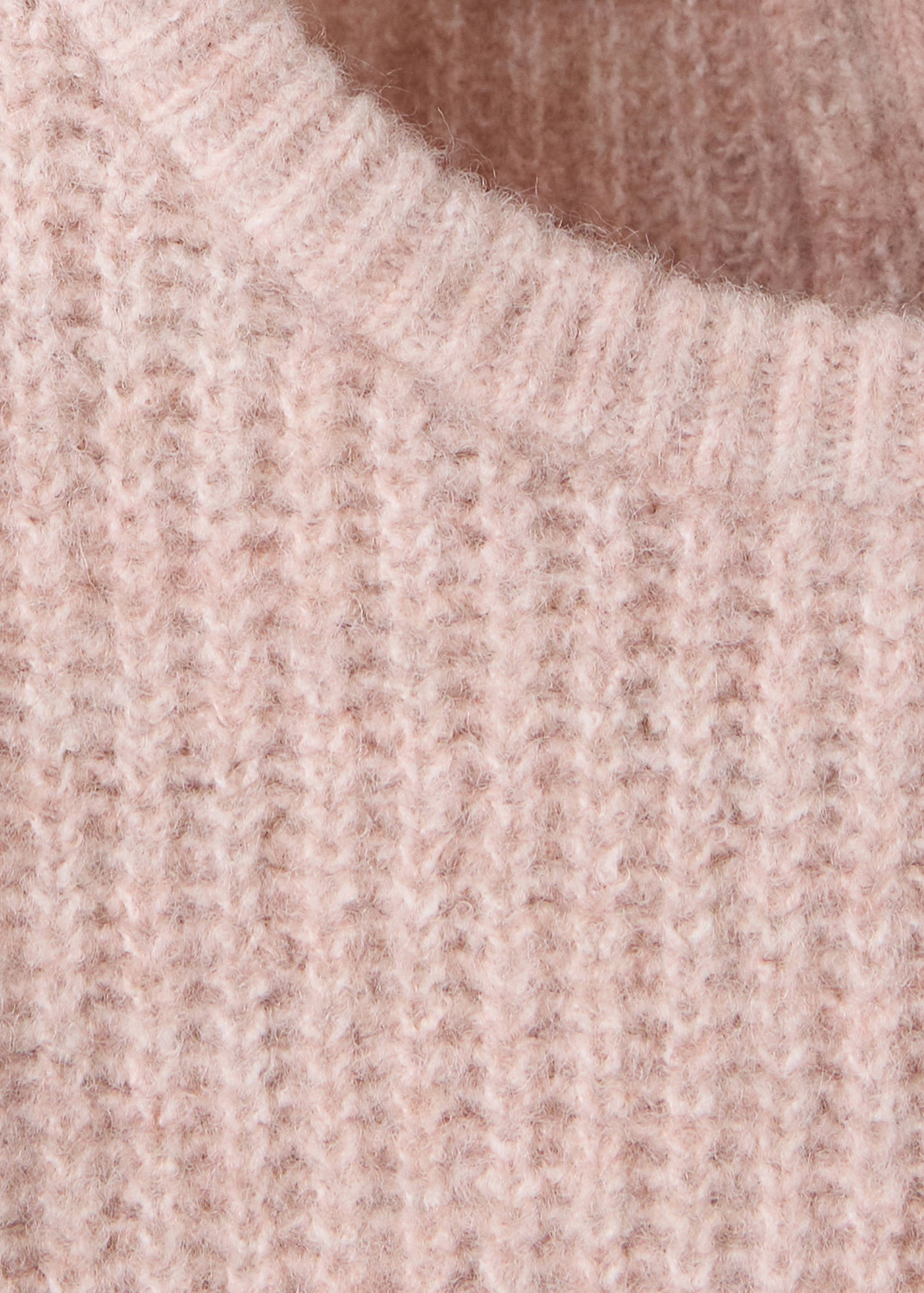 Oversized button-detail knit sweater - Details of the article 8