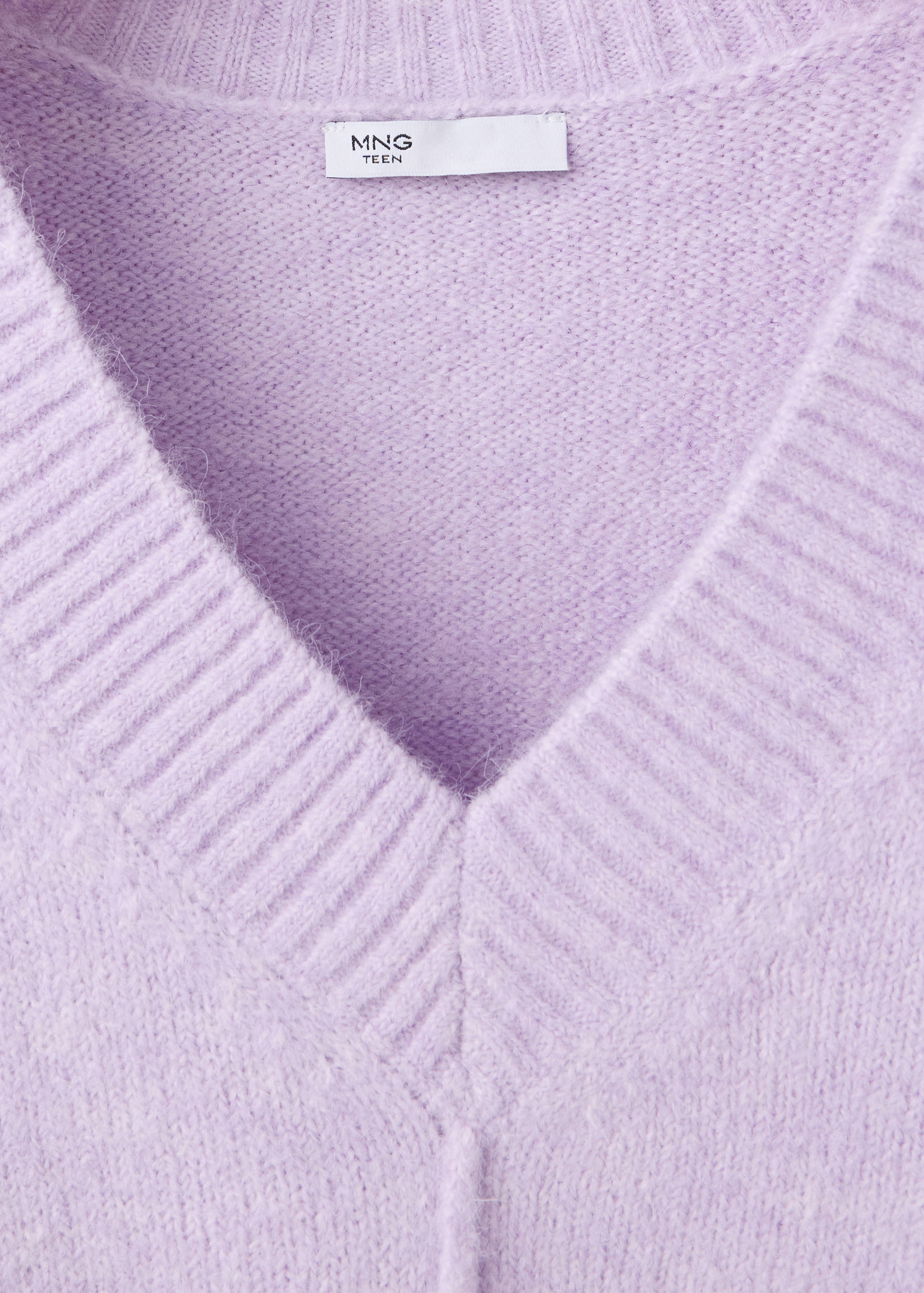 V-neck knitted jumper - Details of the article 8