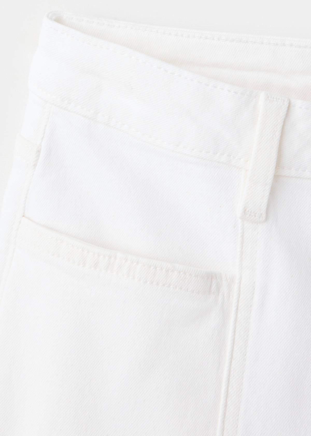 Wide-leg jeans with seam detail — Off White
