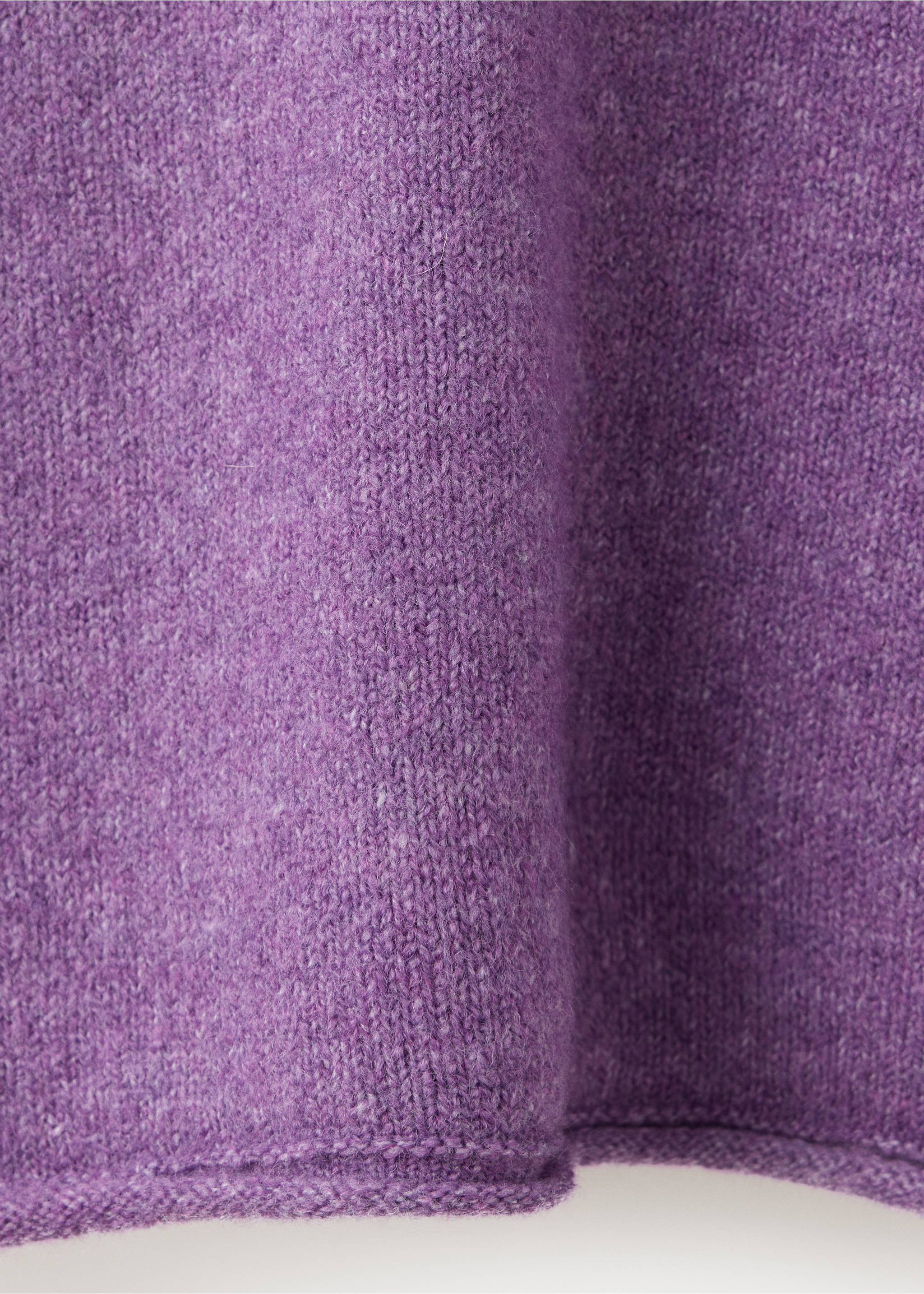 Pull en maille à col rond - Détail de l'article 0, Violet. Ref: 37006360-00.