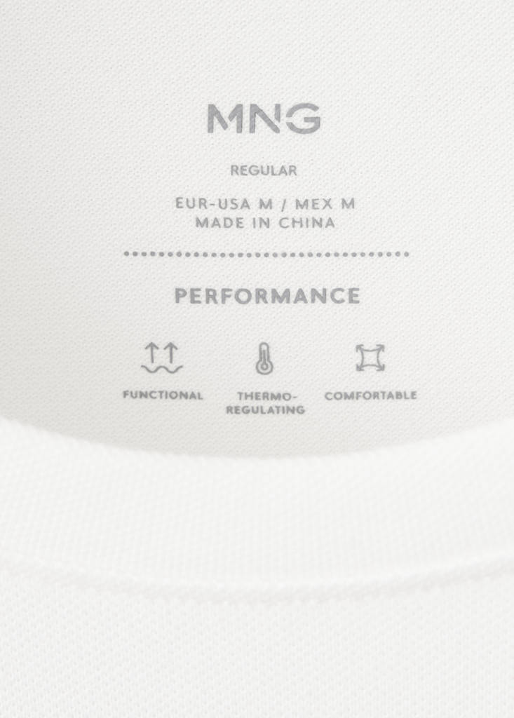 Regular-fit Thermolite® t-shirt — Off White