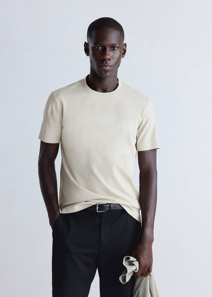 Regular-fit Thermolite® t-shirt — Light/Pastel Grey