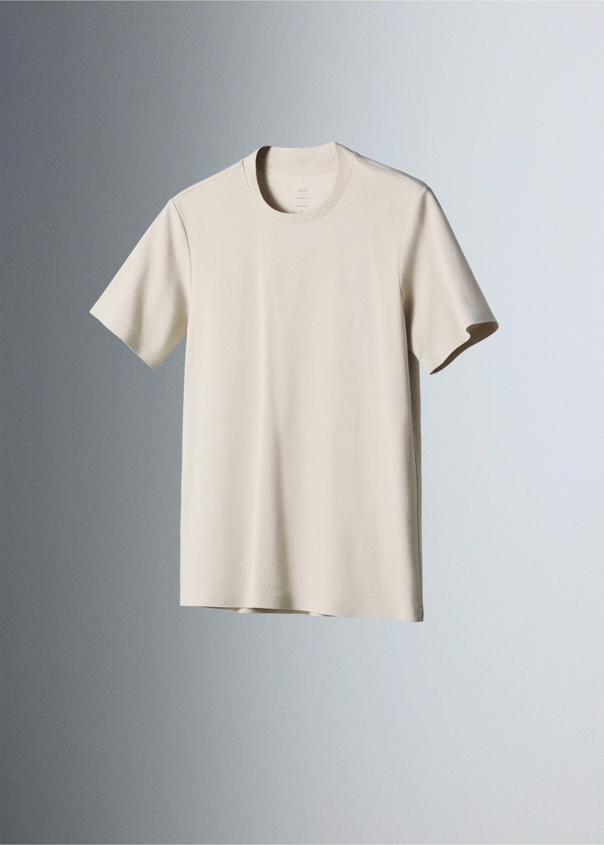 Regular-fit Thermolite® t-shirt - Details of the article 5, Light/Pastel Grey. Ref: 37006740-00.