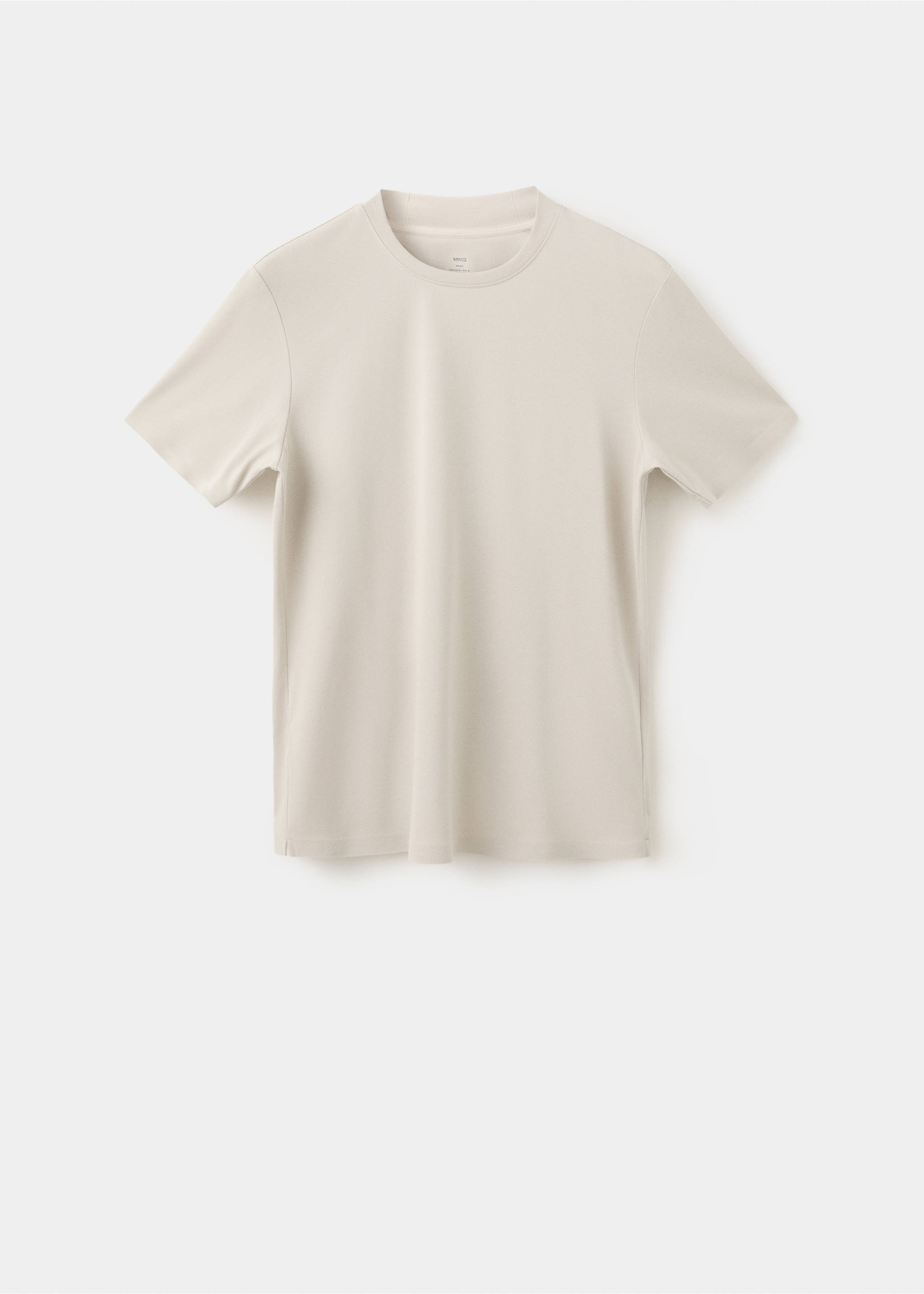 T-shirt wouter - Изделие без модели, Пастельный светло-серый. Ref: 37006740-00.