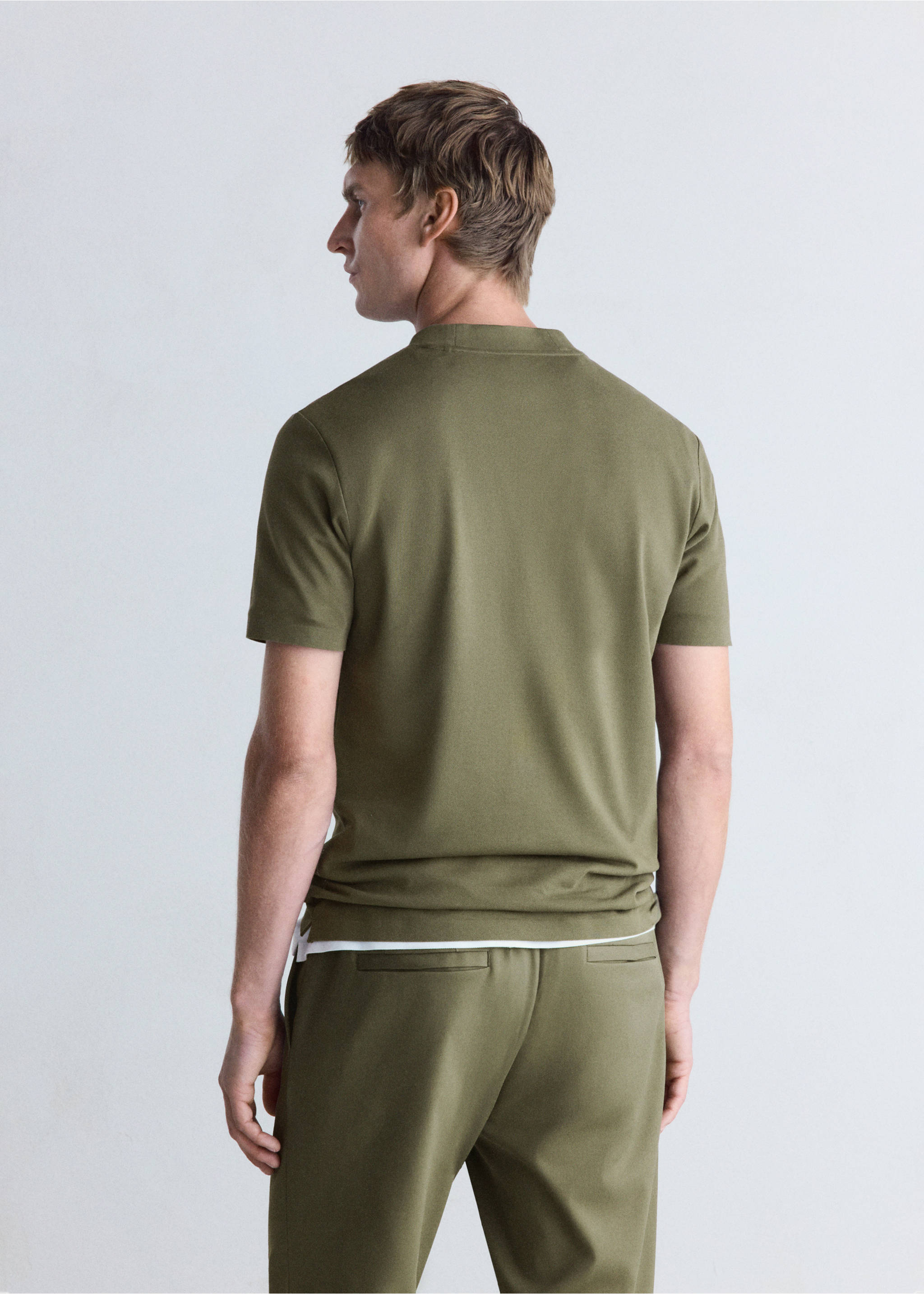 T-shirt wouter - Обратная сторона изделия, Хаки. Ref: 37006740-00.