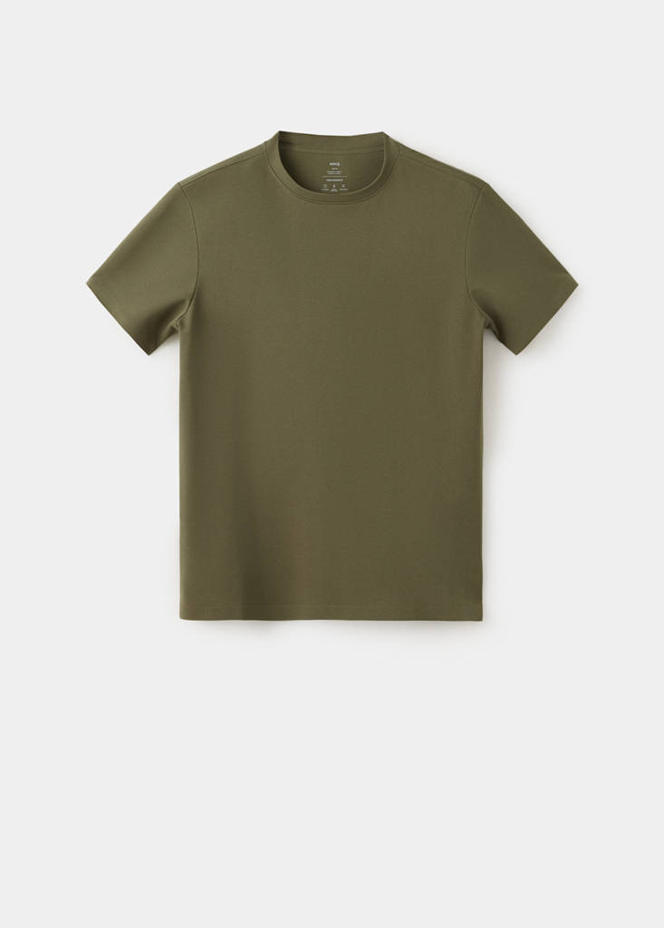 Regular-fit Thermolite® t-shirt — Khaki