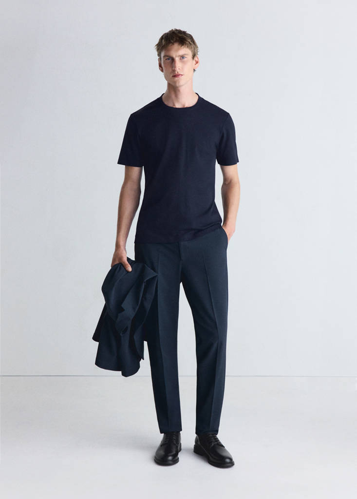 Regular-fit Thermolite® t-shirt — Navy