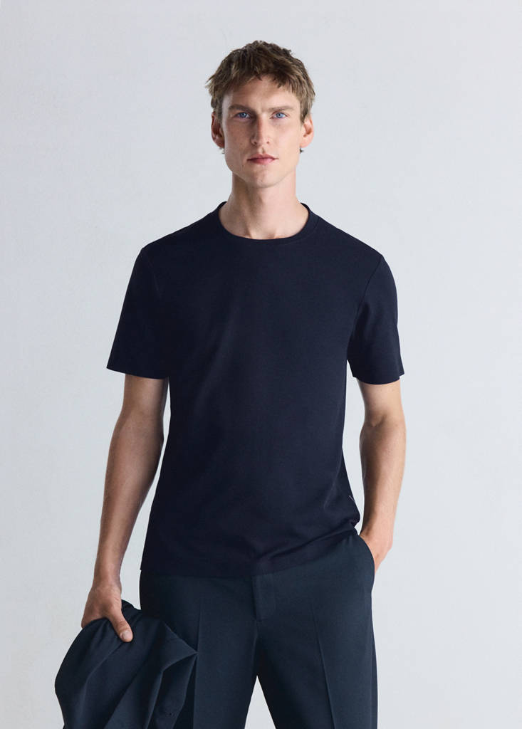 Regular-fit Thermolite® t-shirt — Navy