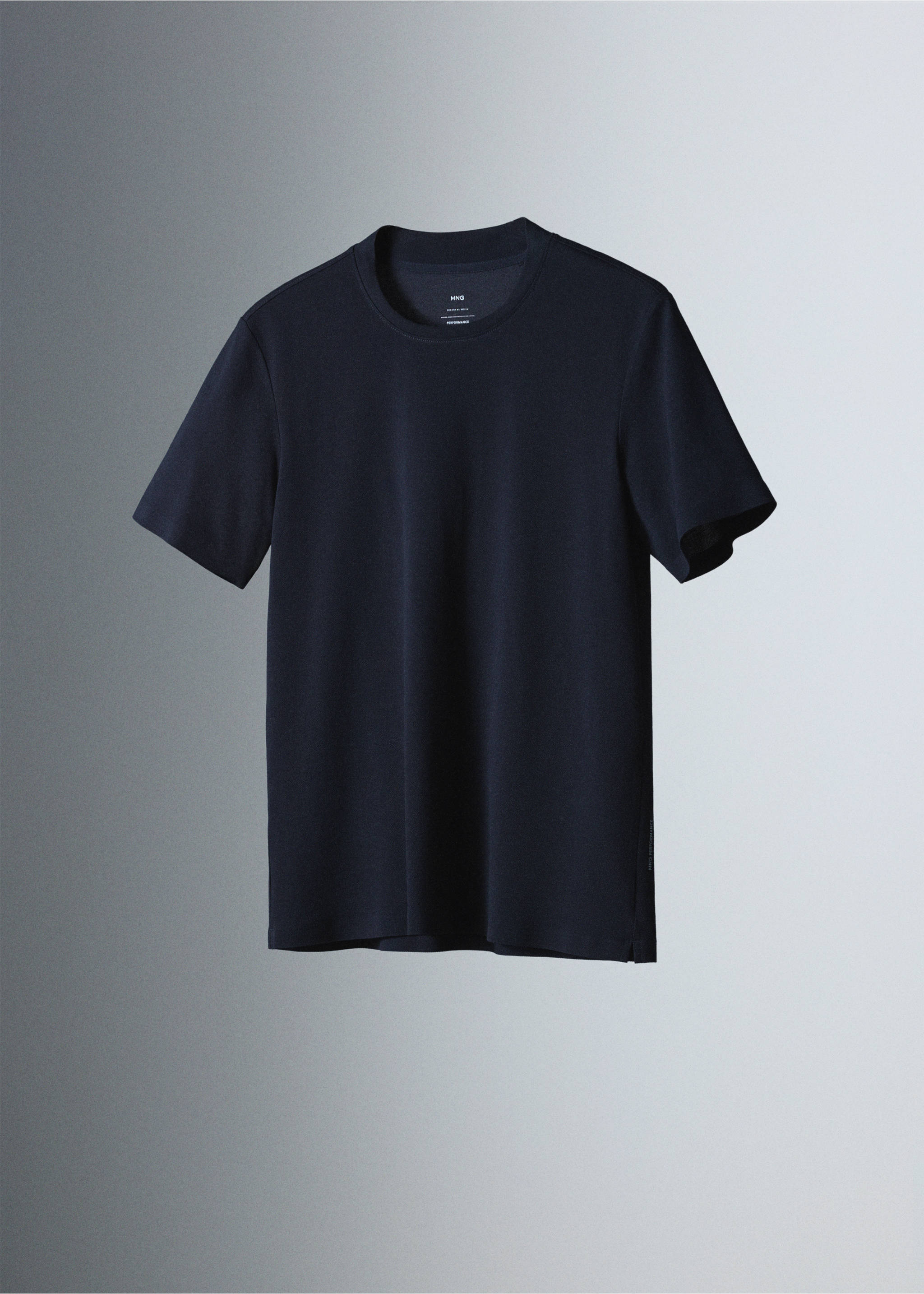 Regular-fit Thermolite® t-shirt - Details of the article 5, Navy. Ref: 37006740-00.