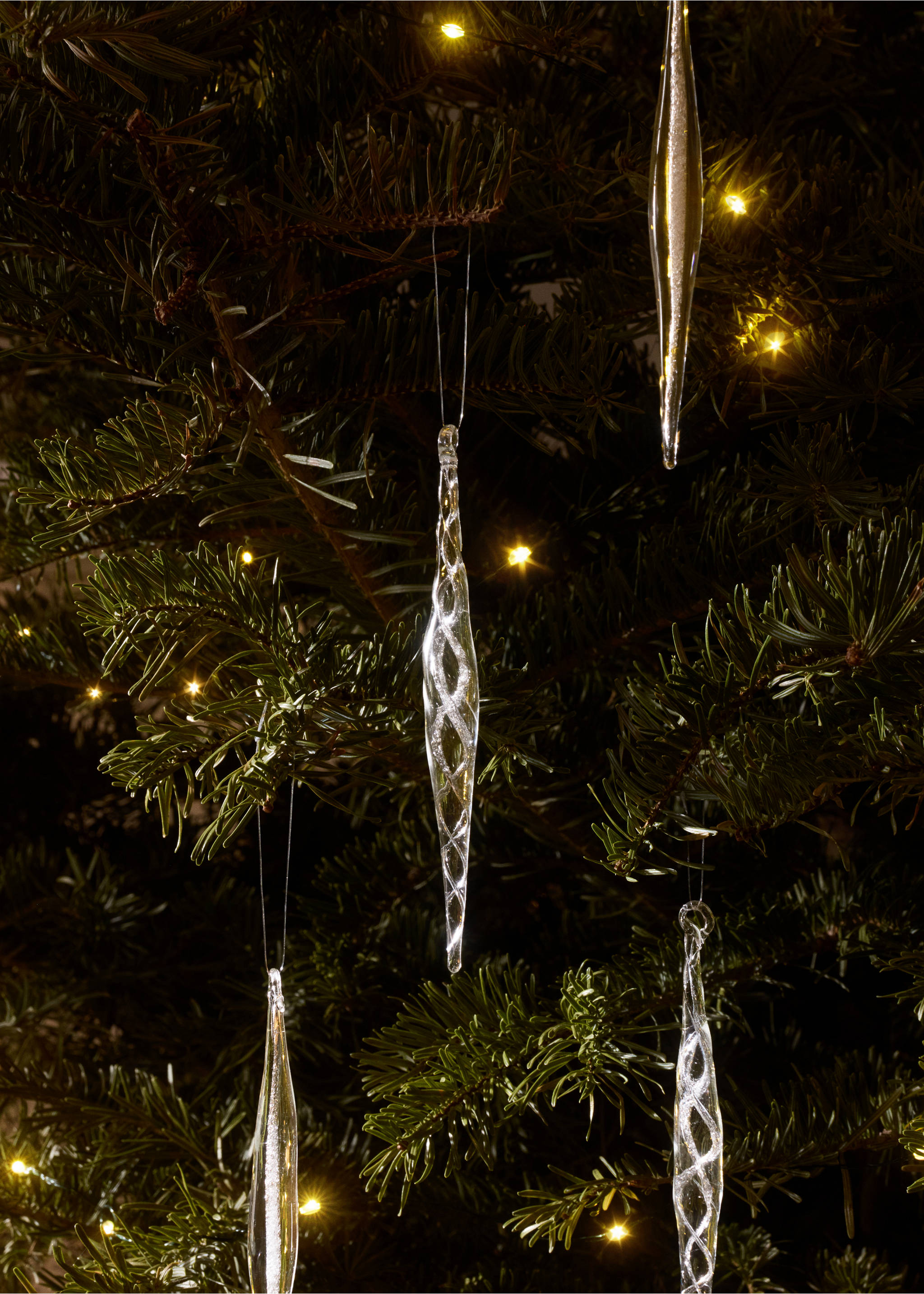 CHRISTMAS ORNAMENT CRYSTAL - Allgemeine Ansicht, Schwarz. Ref: 37006787-00.